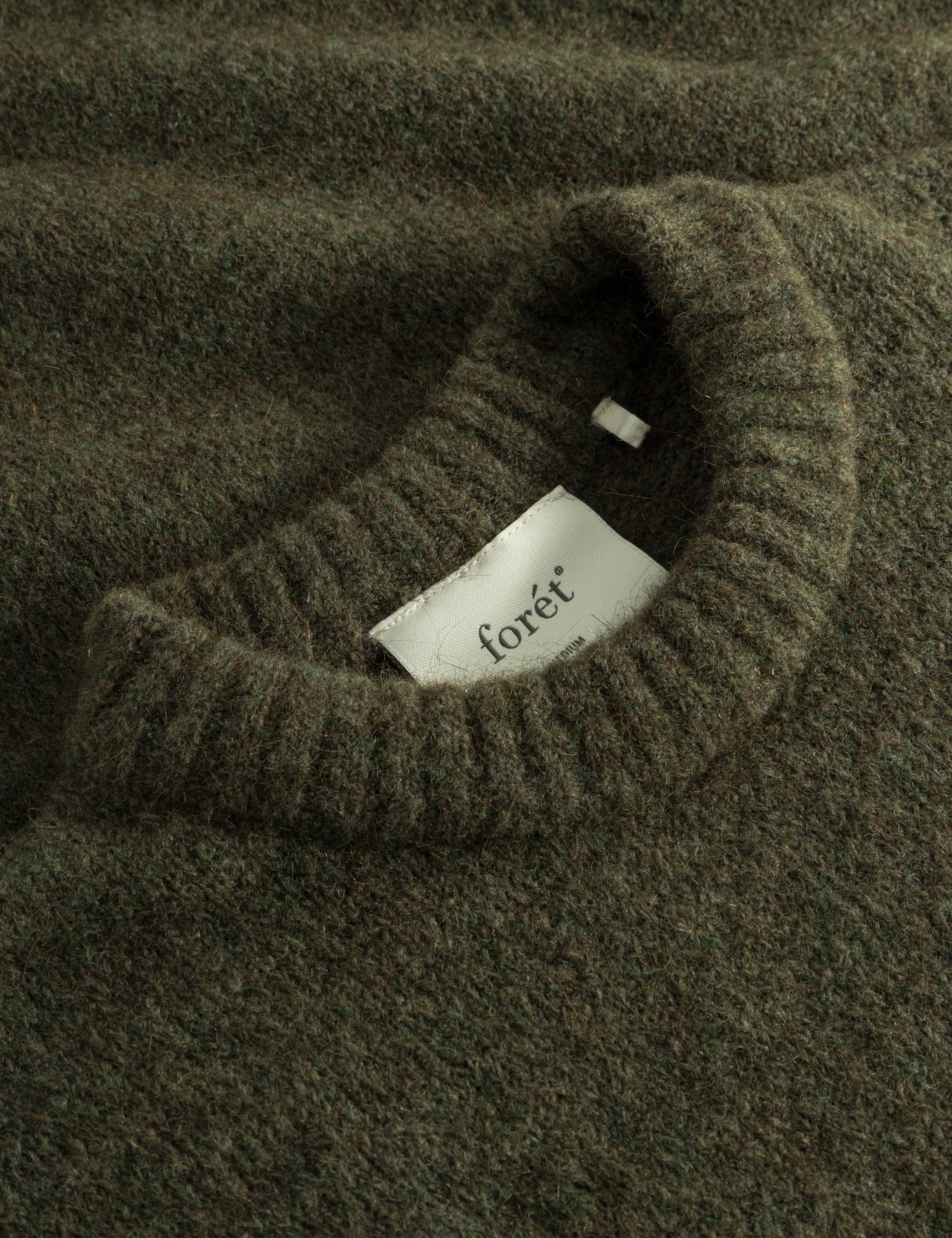 ALPINE KNIT - DARK MOSS - Image 4
