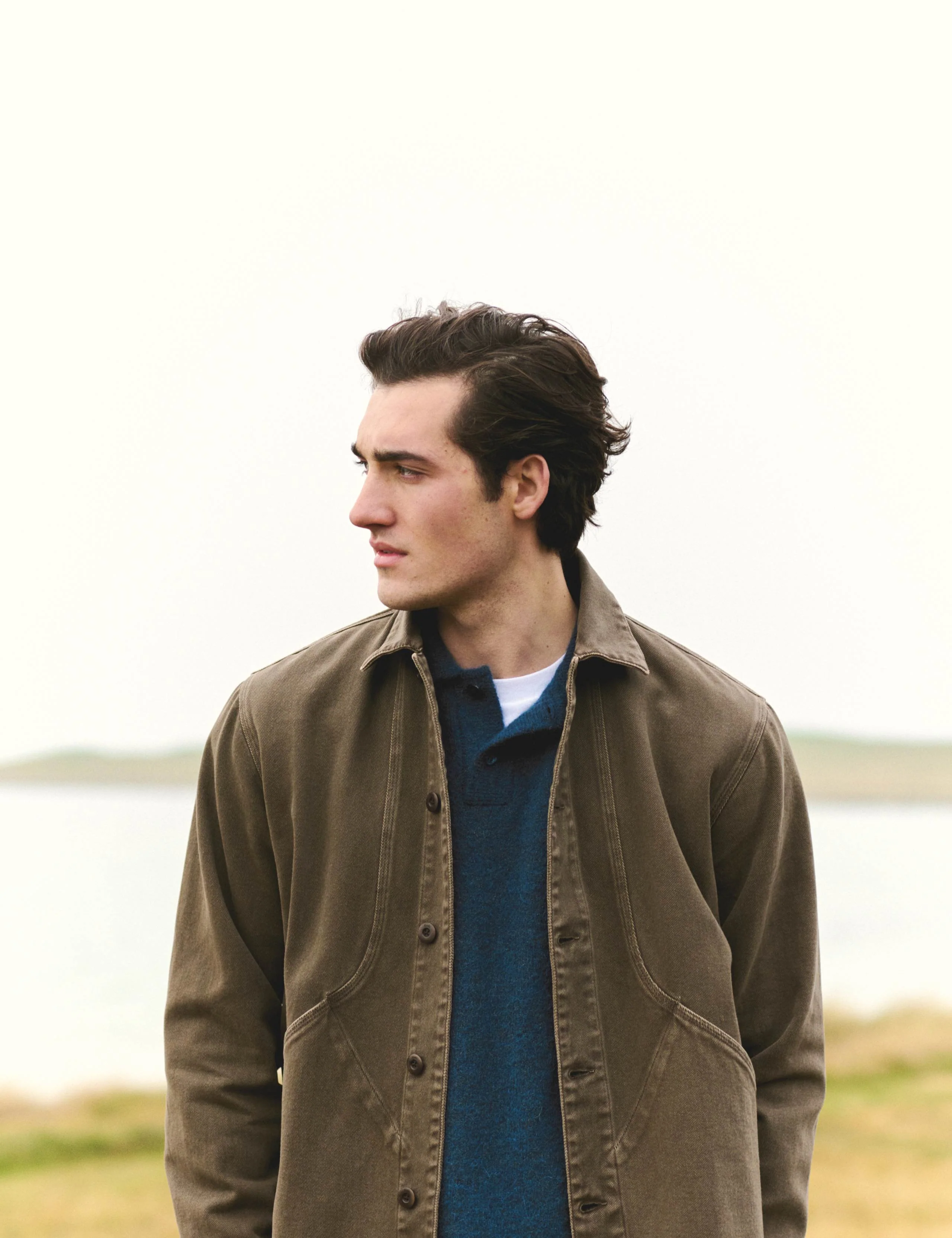 ALPINE POLO KNIT - MUTED TEAL - Image 2