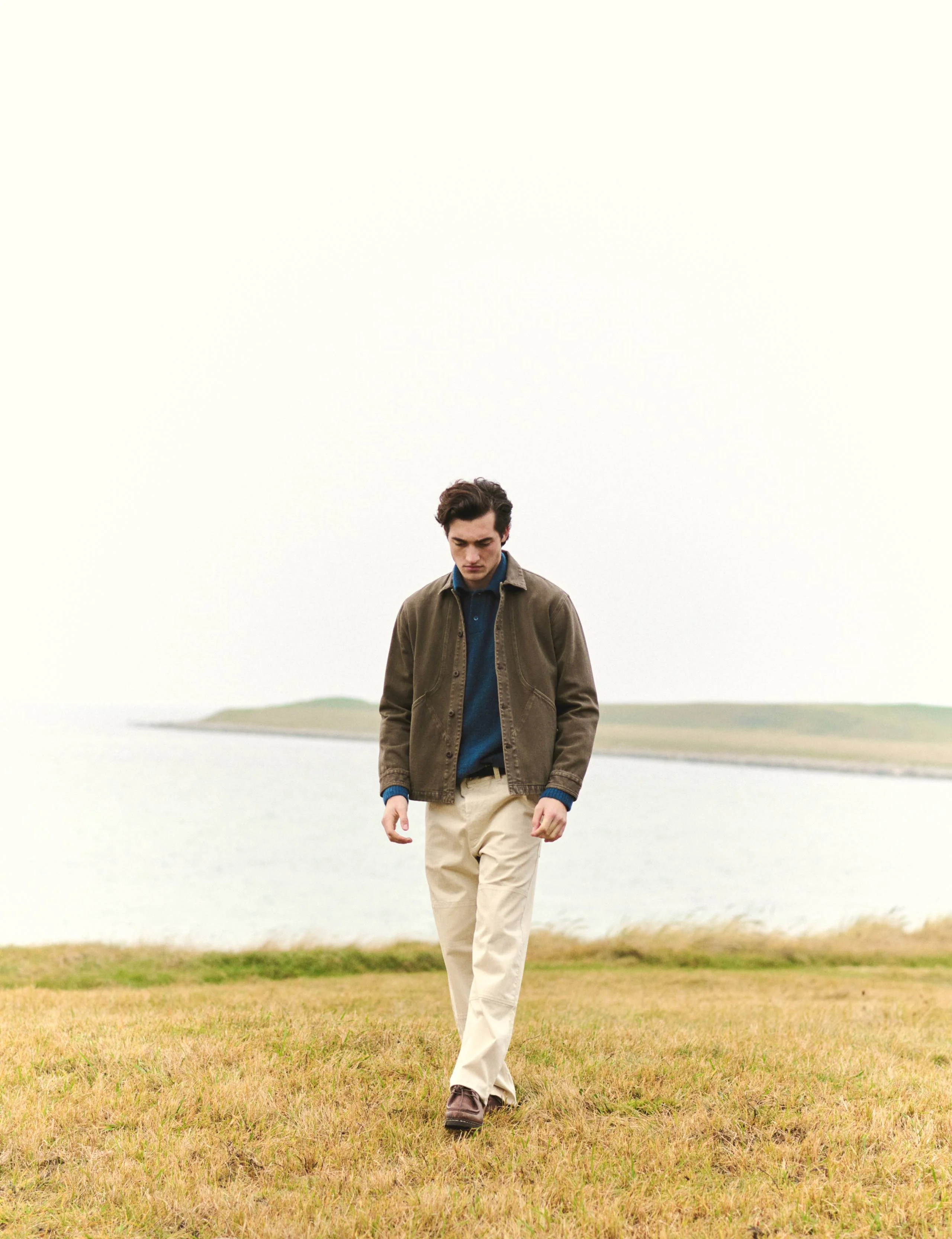 ALPINE POLO KNIT - MUTED TEAL - Image 3