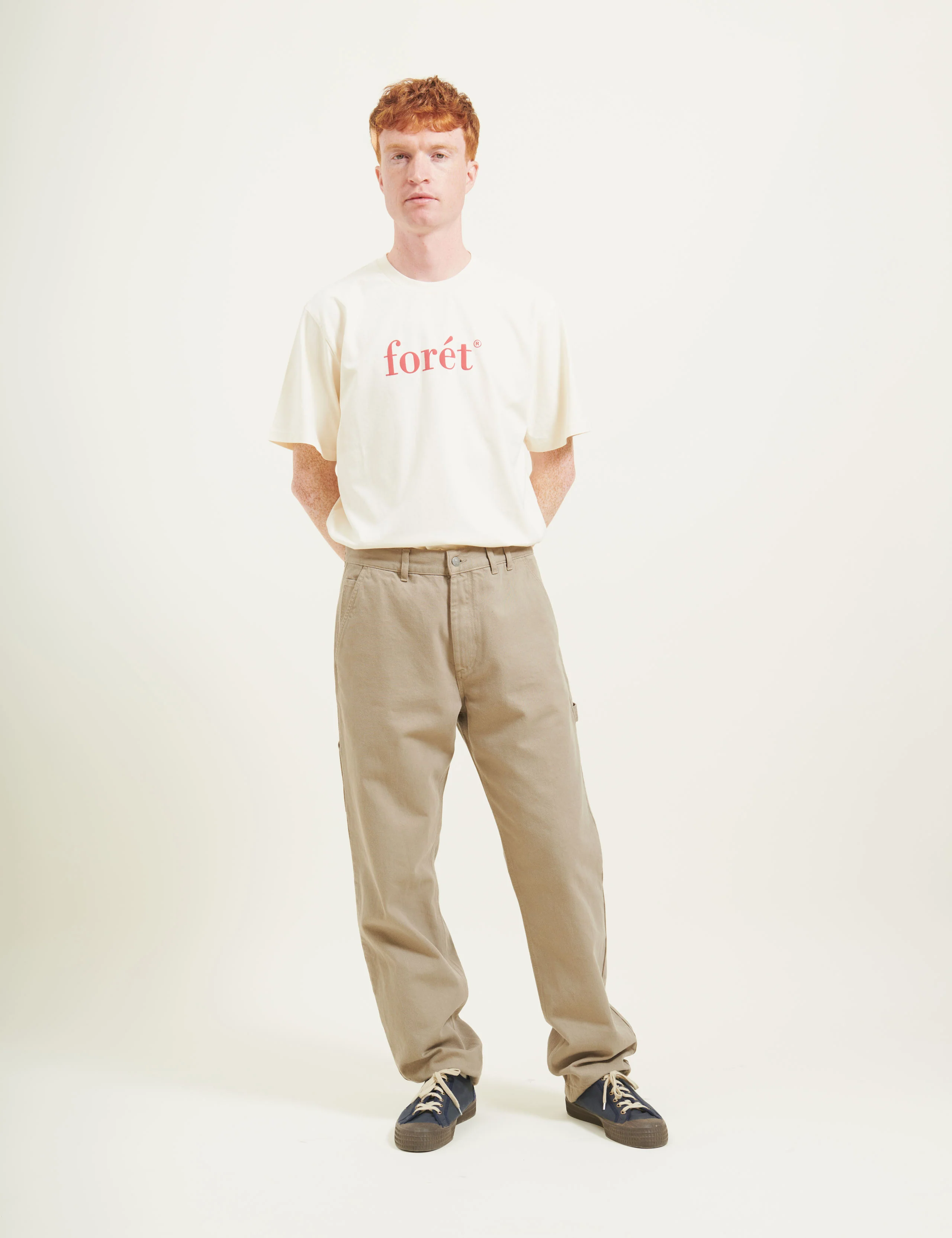 AMBER T-SHIRT - CLOUD/VINTAGE RED - Image 3