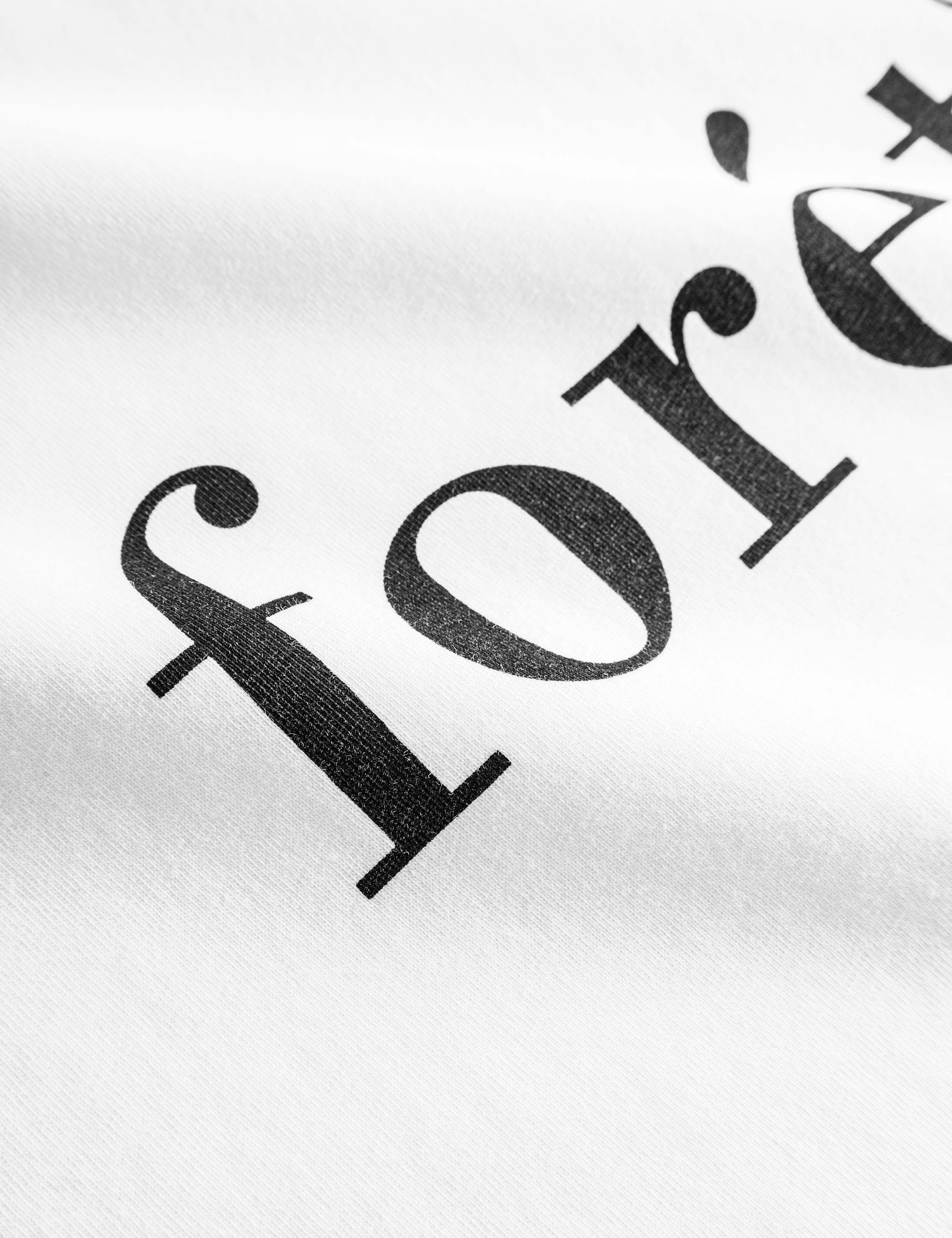 AMBER T-SHIRT - WHITE/BLACK - Image 4