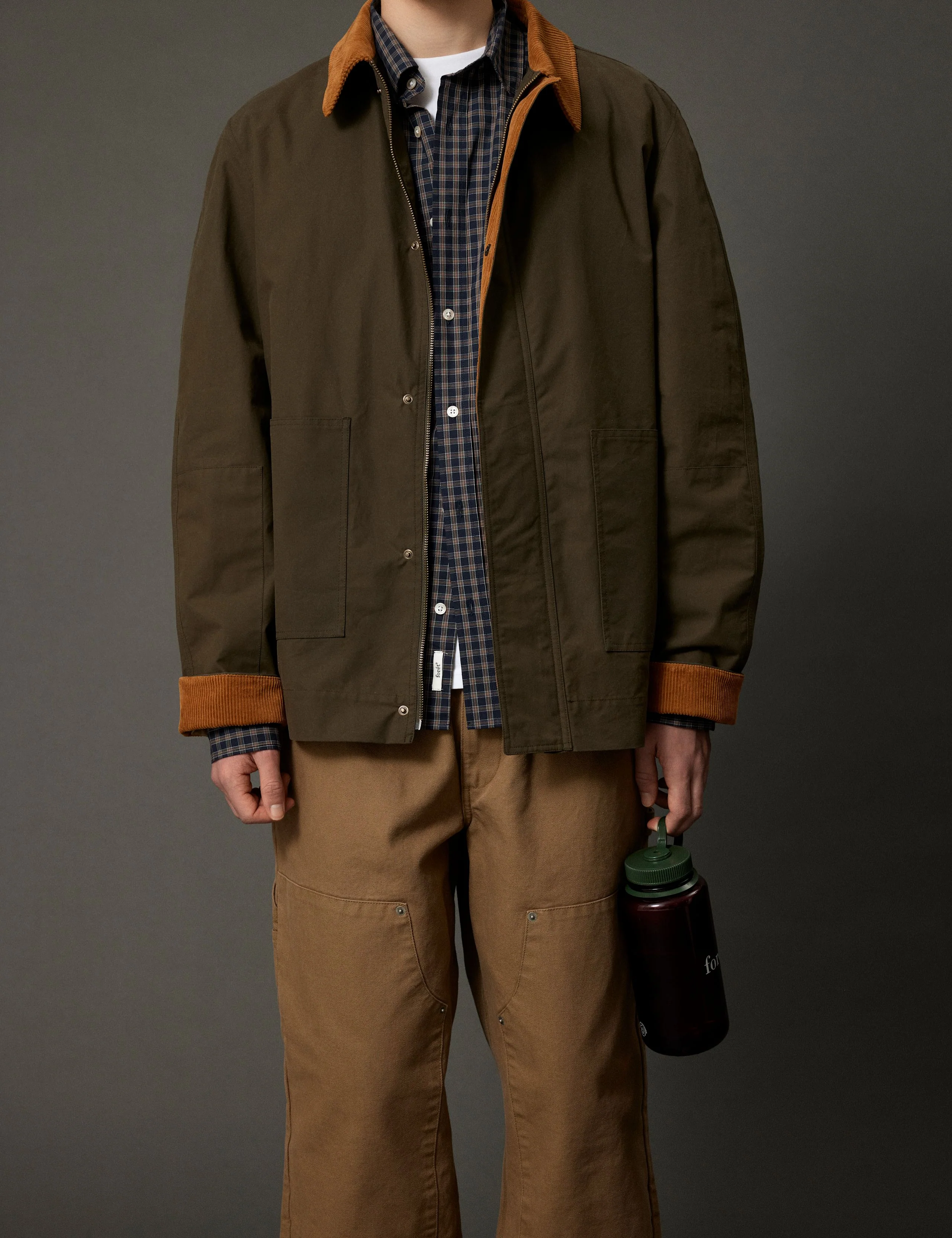 ASPEN OILSKIN JACKET - ARMY - Image 6