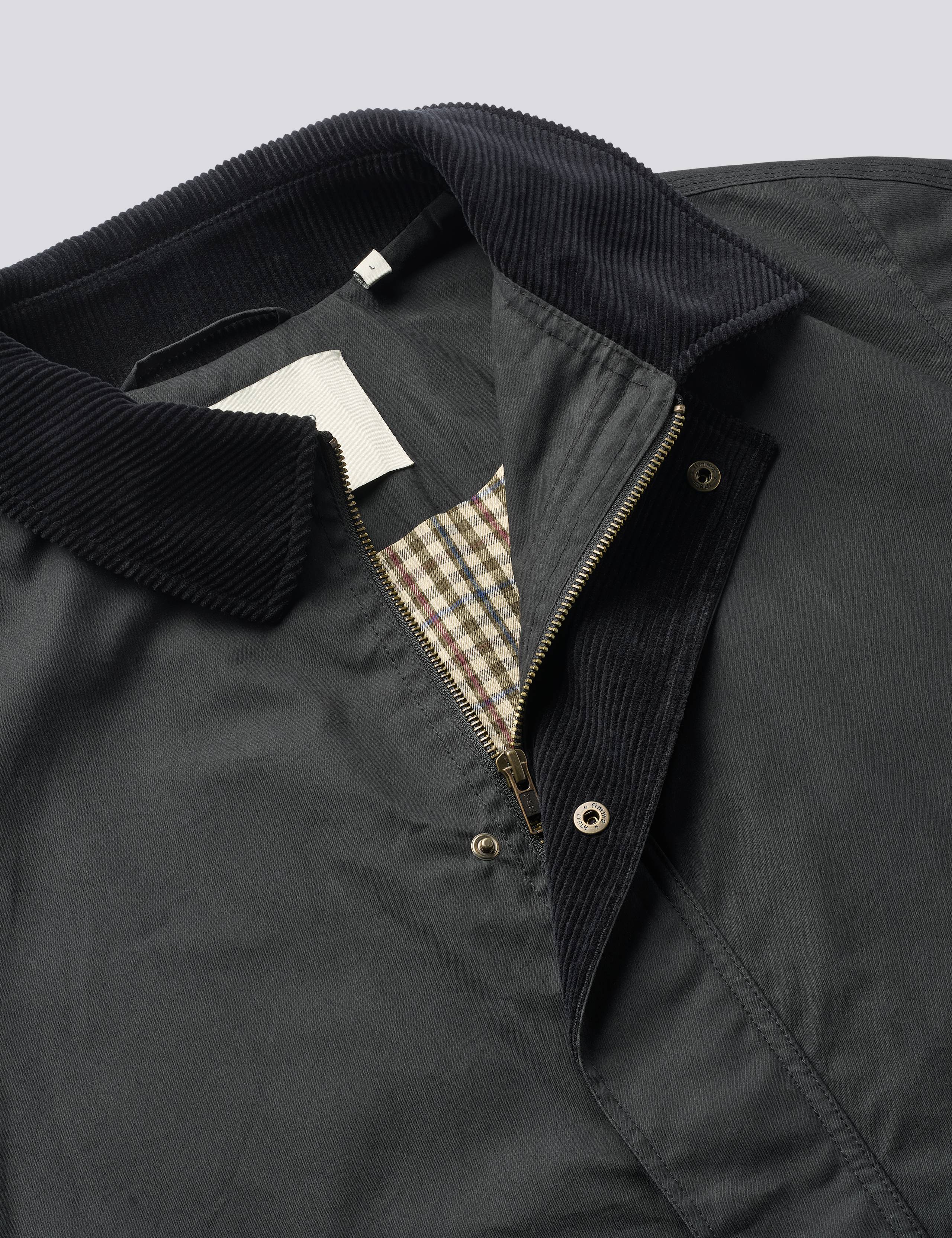 ASPEN OILSKIN JACKET - BLACK - Image 3