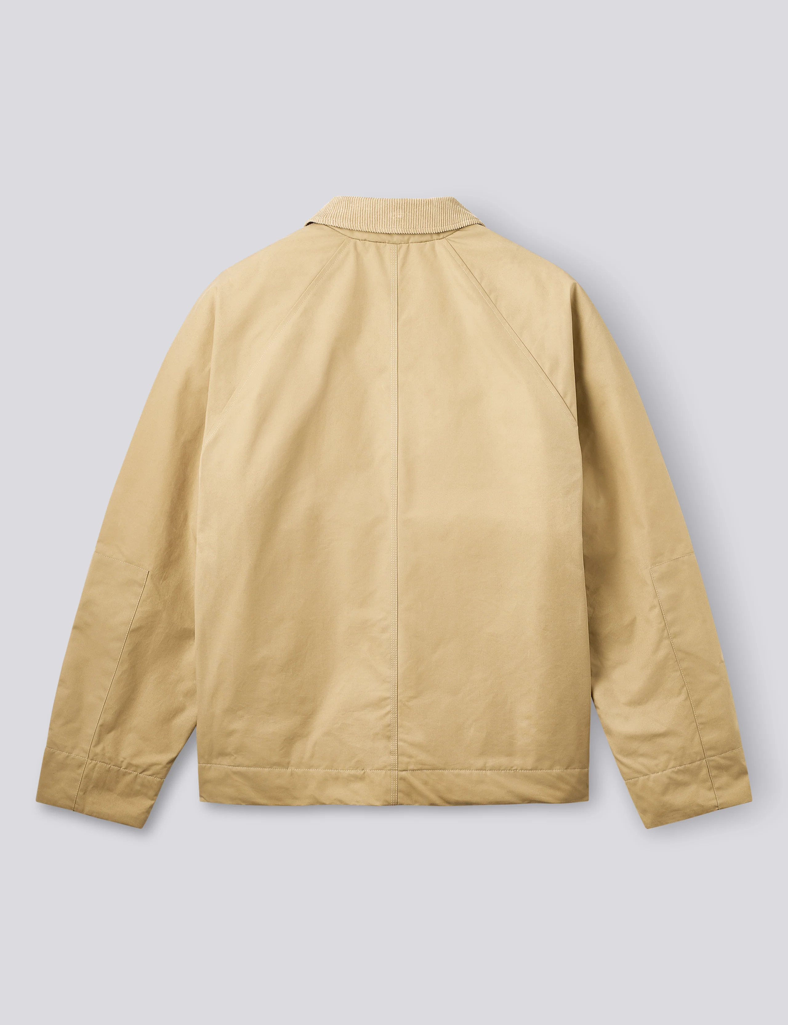 ASPEN PADDED OILSKIN JACKET - KHAKI - Image 8