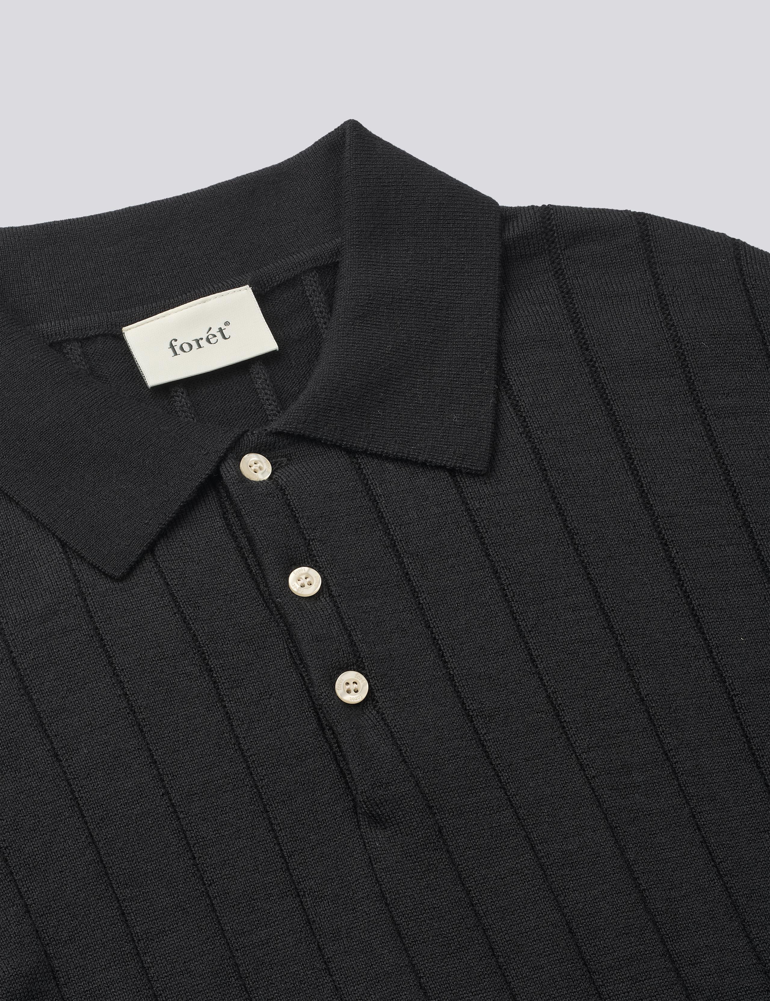 ASTERN RIB KNIT - BLACK - Image 2