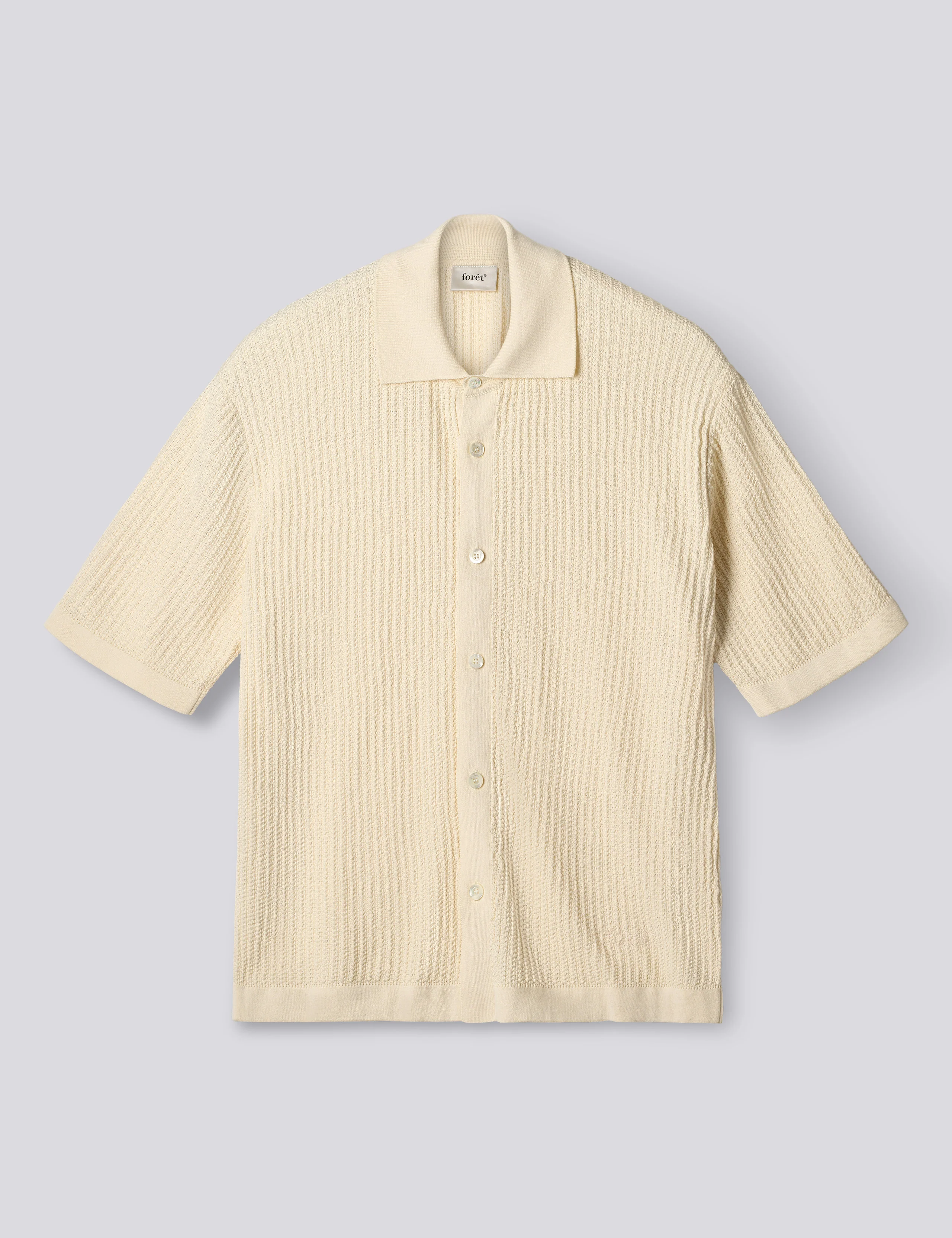 BARROW KNIT SHIRT - CLOUD