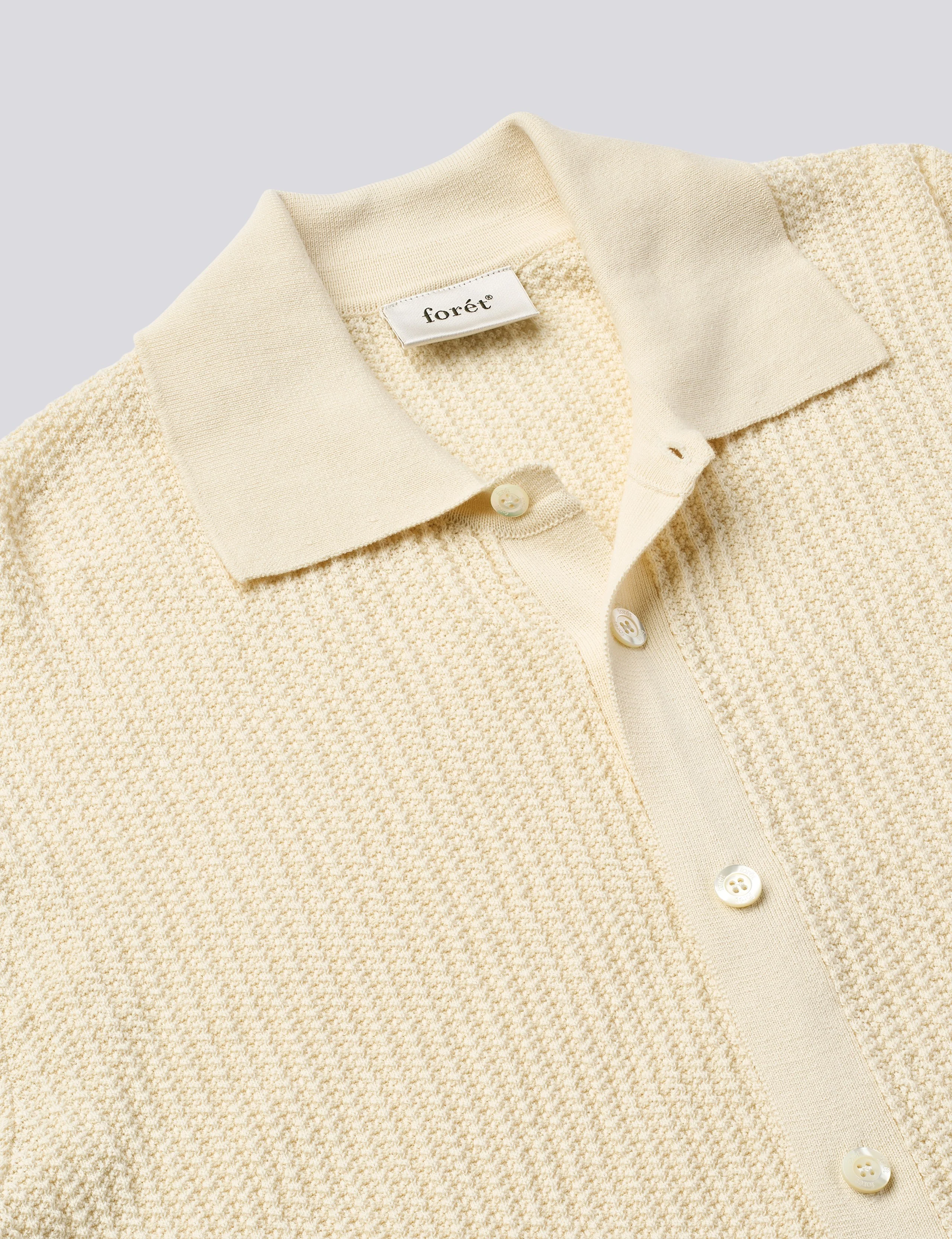 BARROW KNIT SHIRT - CLOUD - Image 2