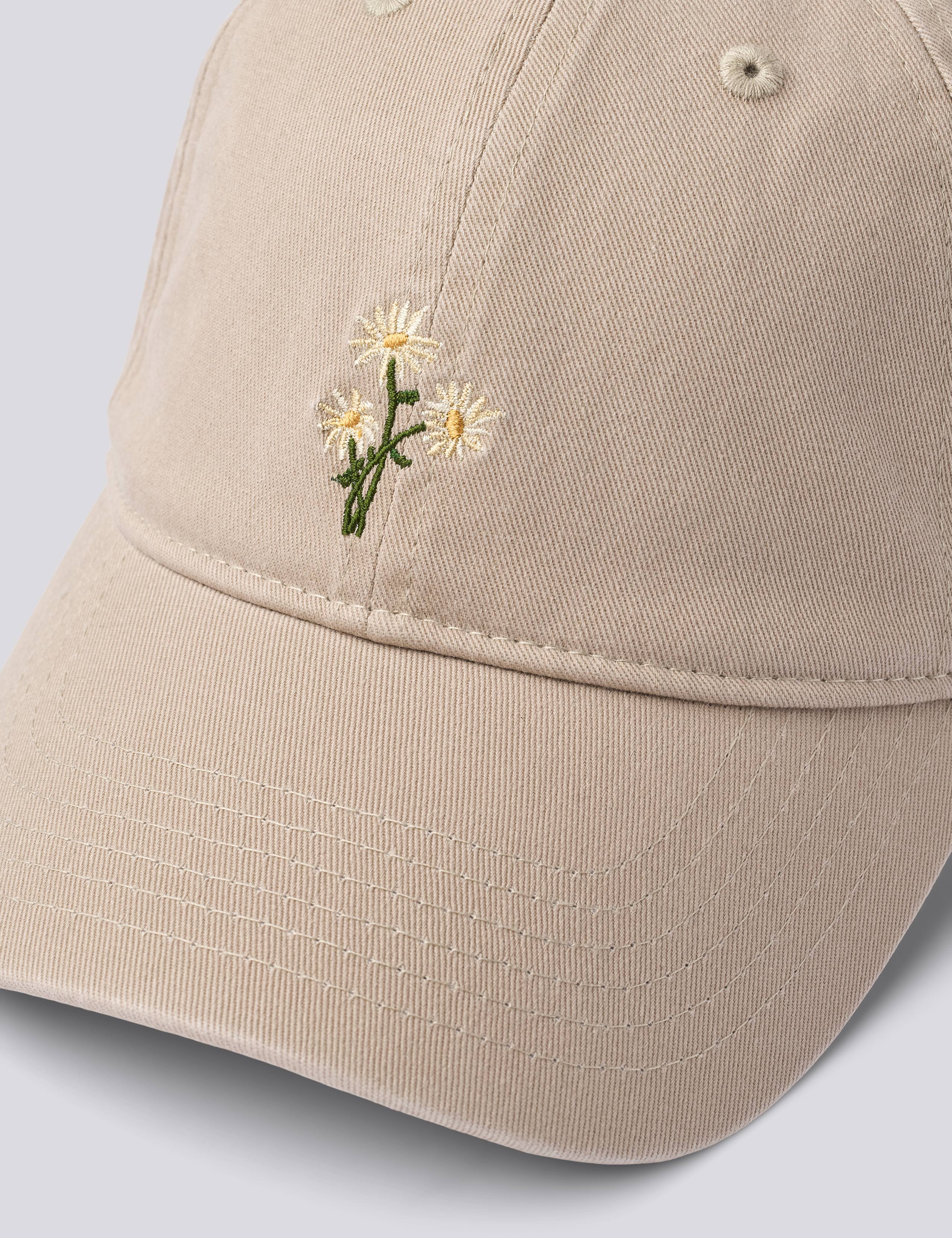 BELLIS WASHED CAP - KHAKI - Image 2