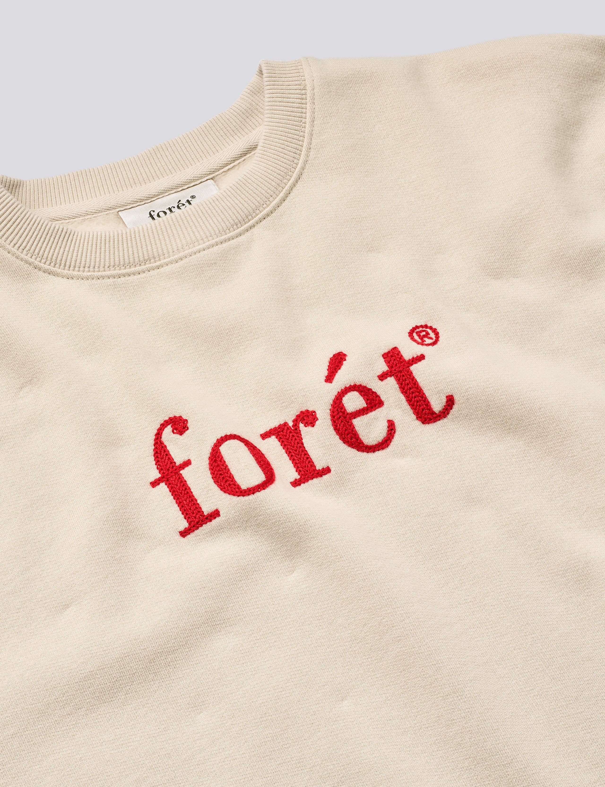 BOAT SWEATSHIRT - OAT/RED - Image 4