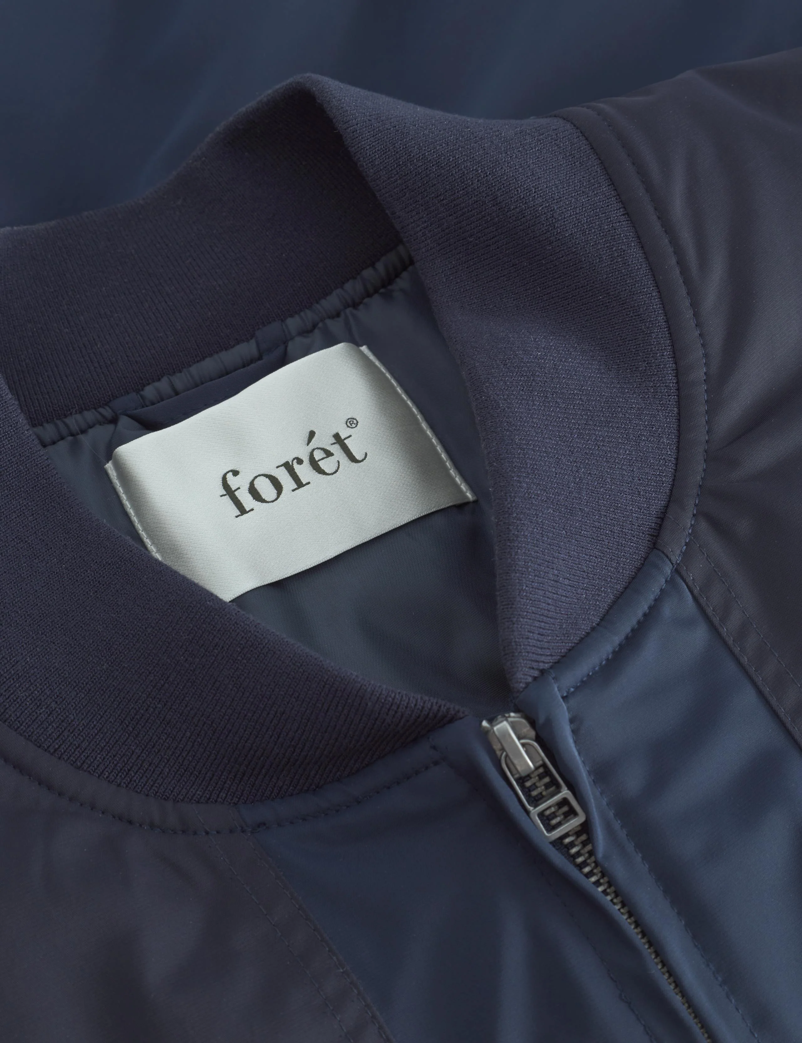 BOW BOMBER JACKET - NAVY - Image 9