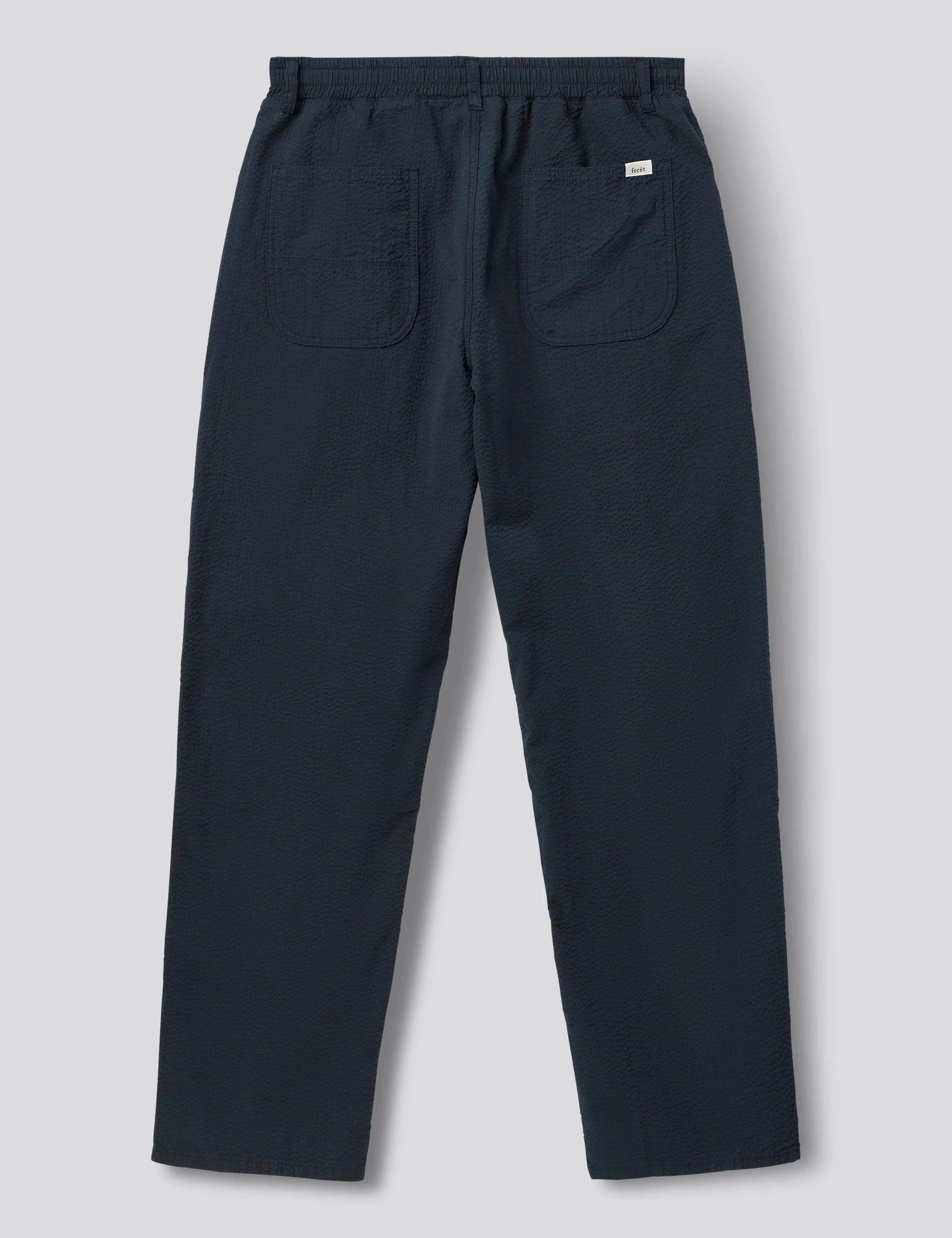 CALM SEERSUCKER PANTS - NAVY - Image 3