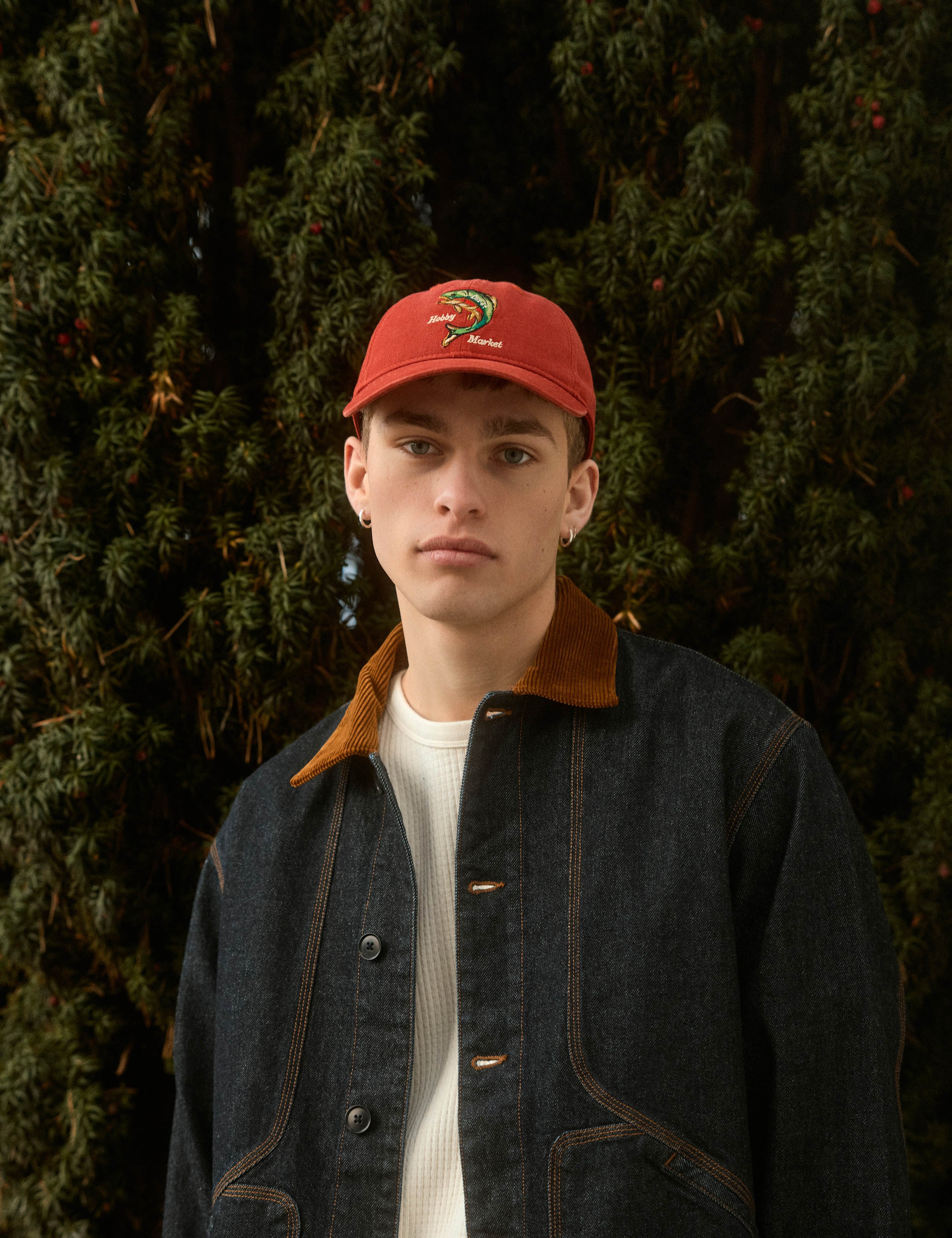 CATCH WASHED CAP - RED - Image 2