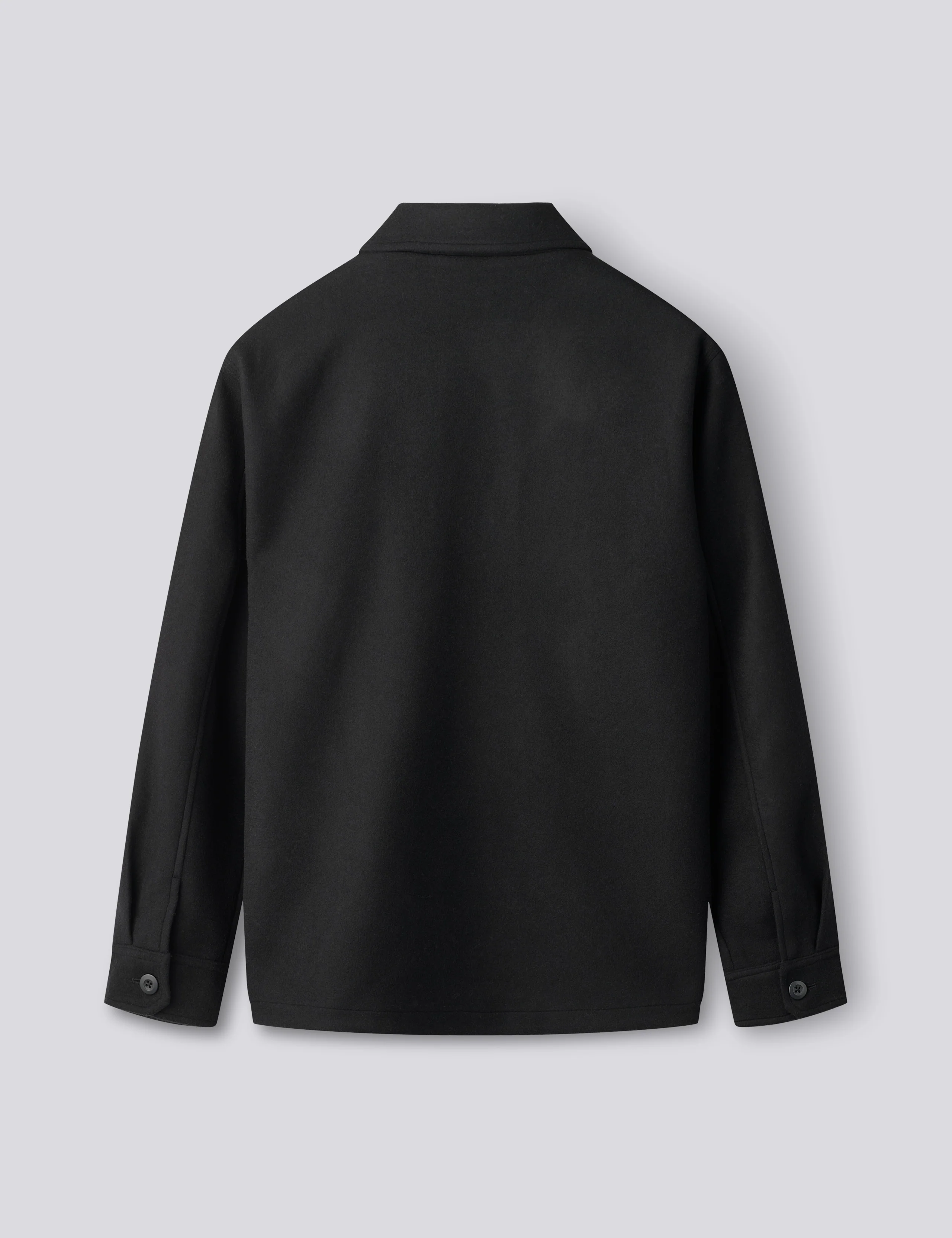 CAVE WOOL JACKET - BLACK - Image 4