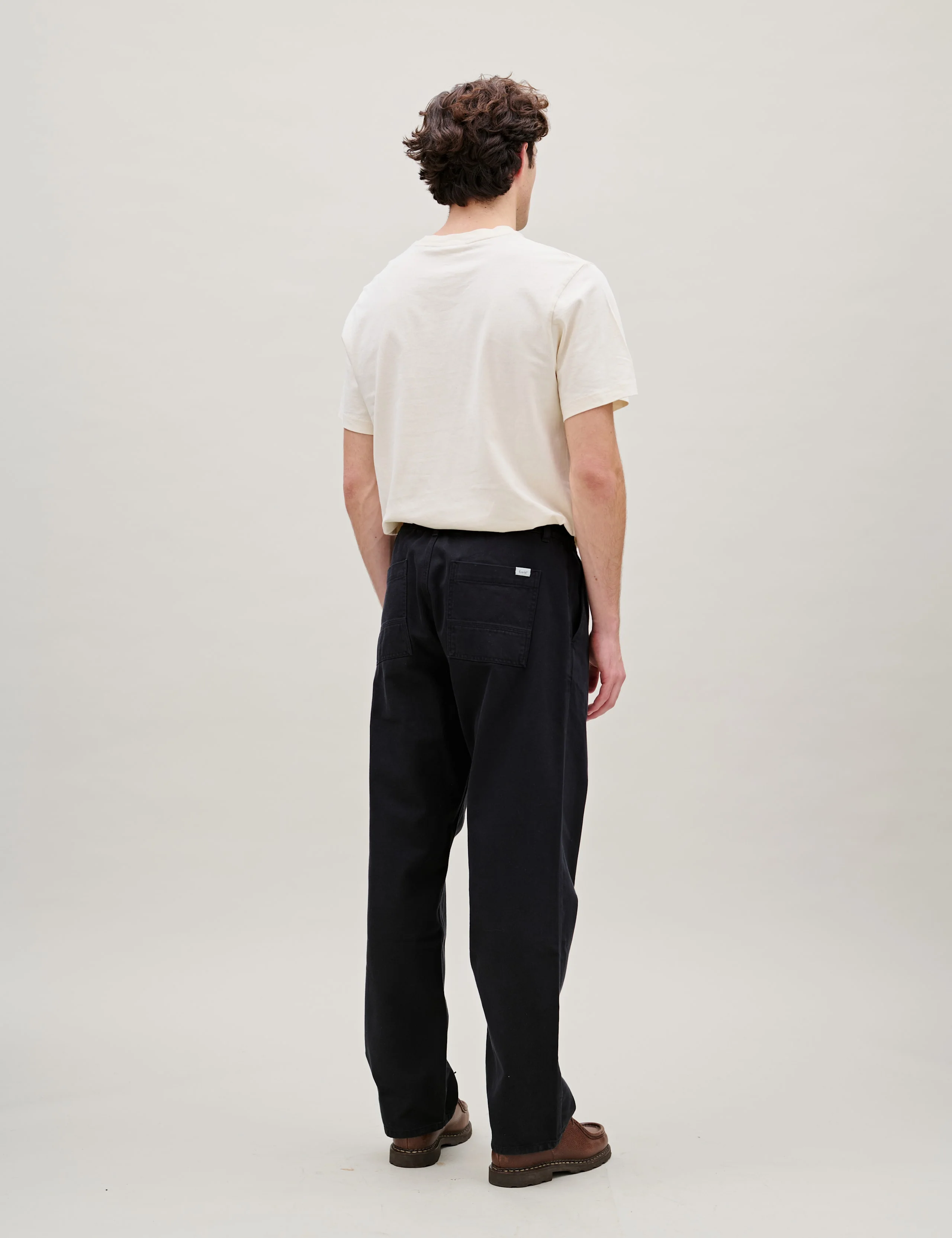 CLAY TWILL PANTS - NAVY - Image 5
