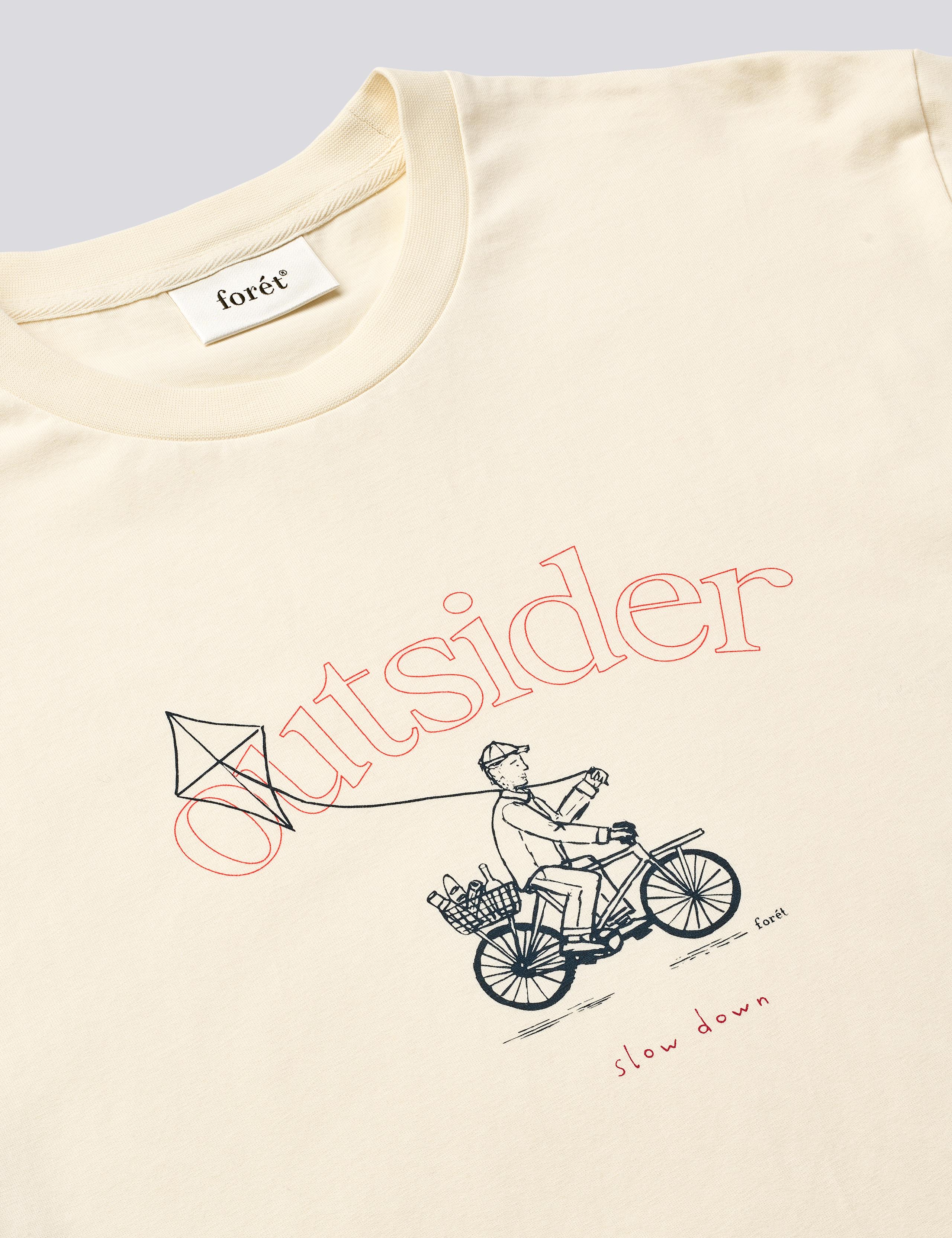 CYCLIST T-SHIRT - CLOUD - Image 2