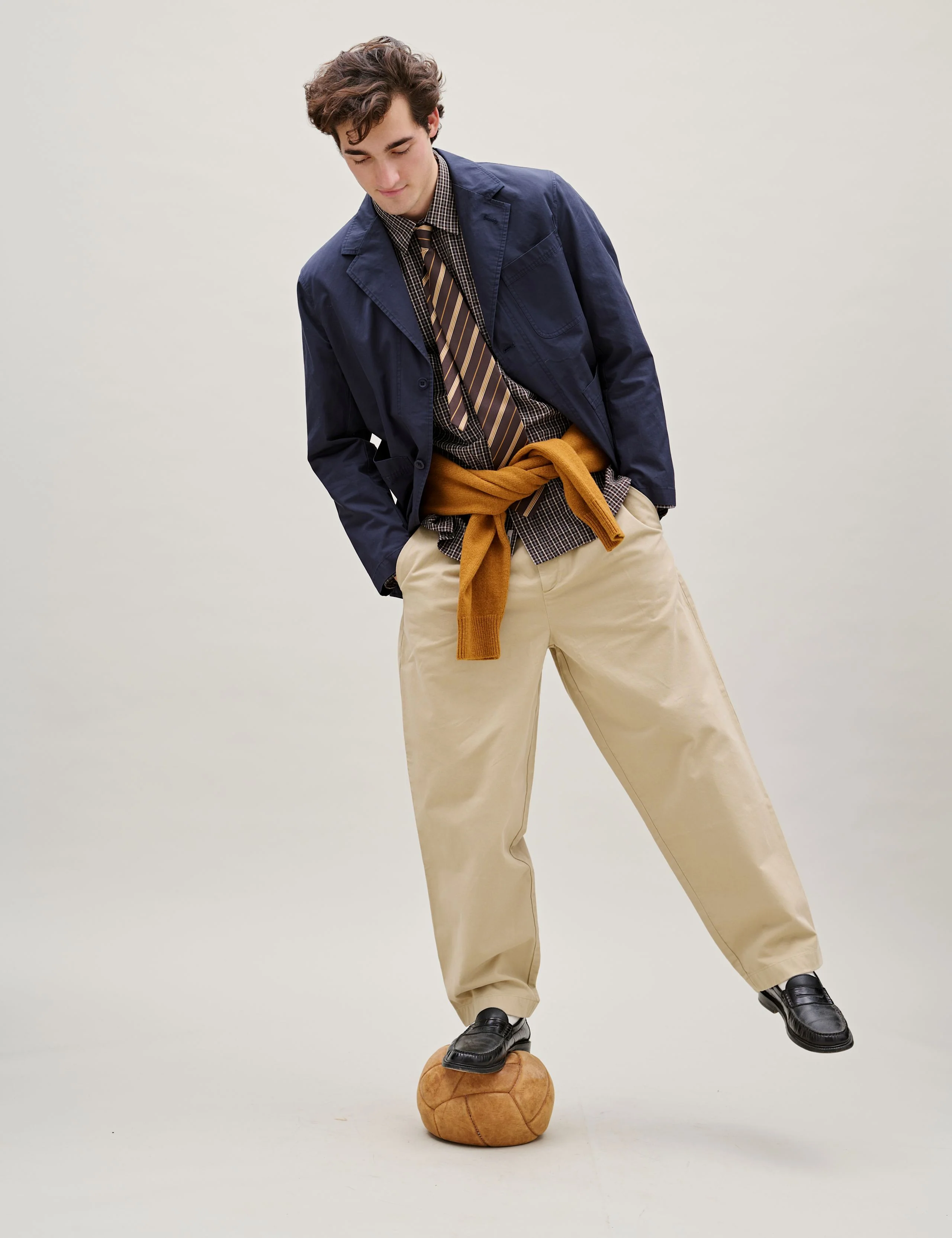 EDEN TIE - WOOD STRIPE - Image 2
