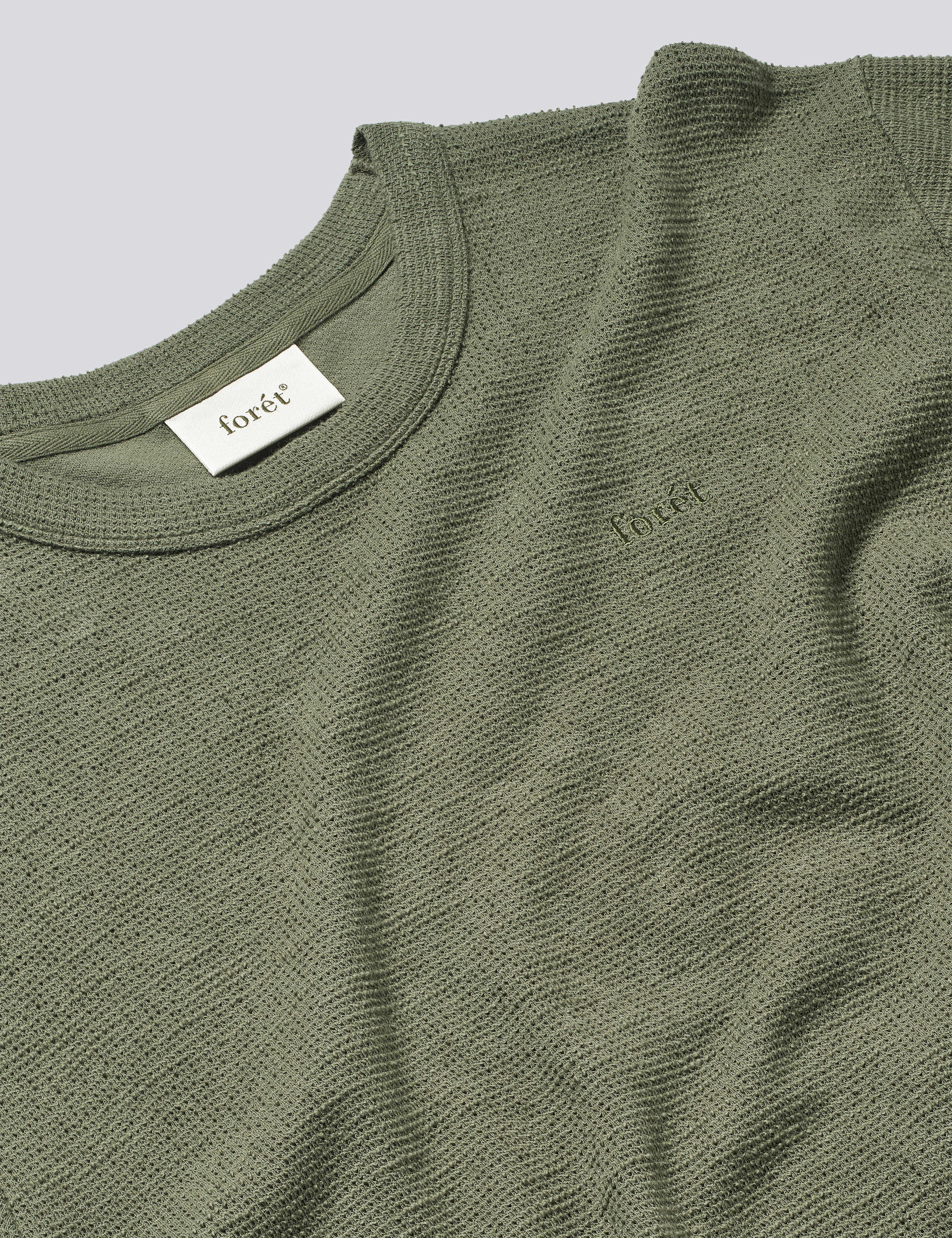 FIR T-SHIRT - THYME - Image 2