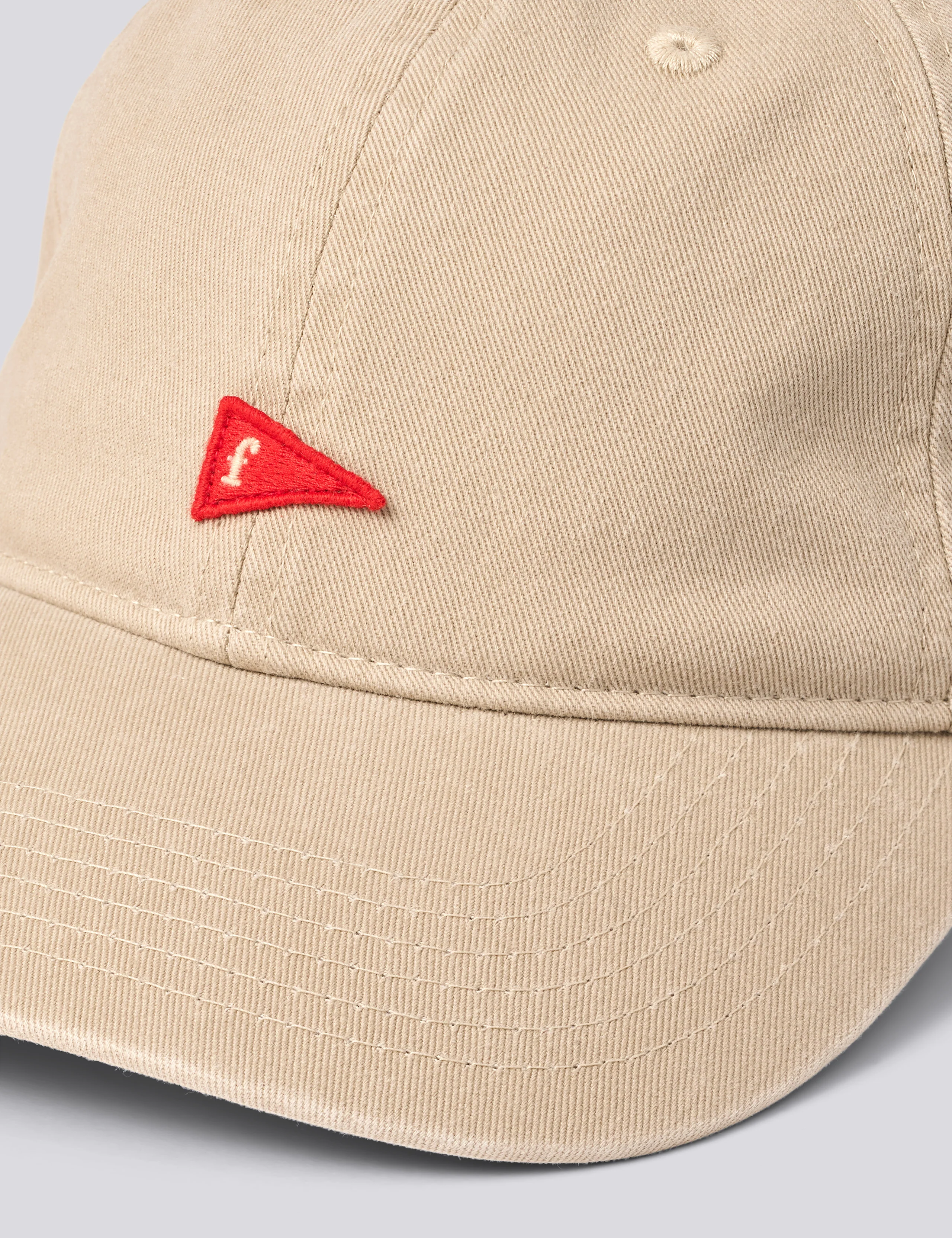 FLAG WASHED CAP - KHAKI - Image 4