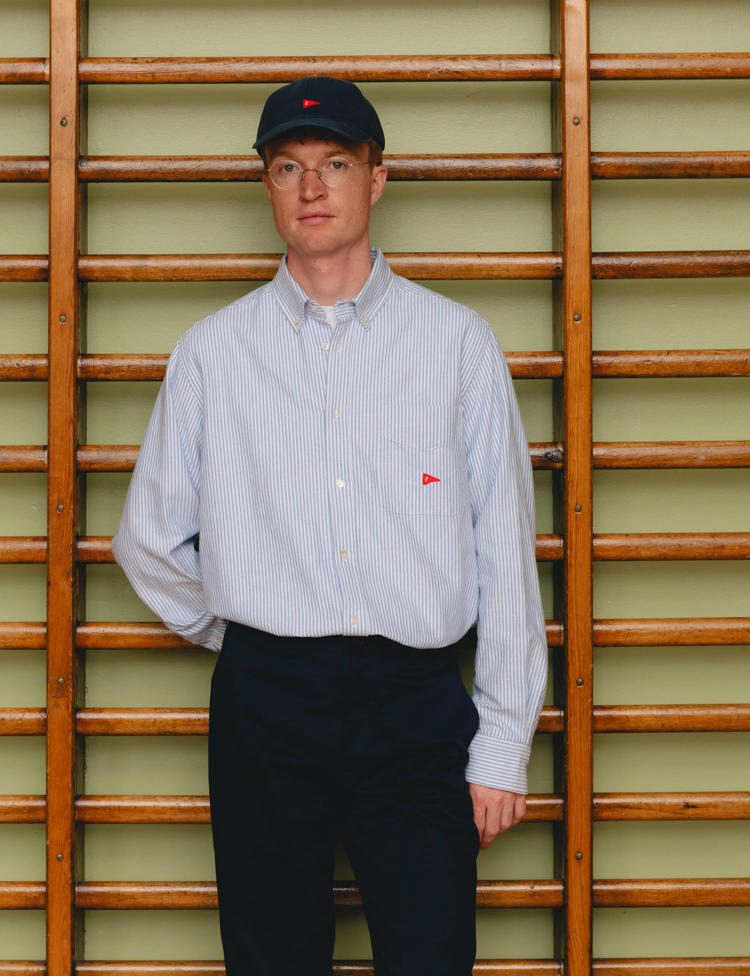 FLAG WASHED CAP - NAVY - Image 5