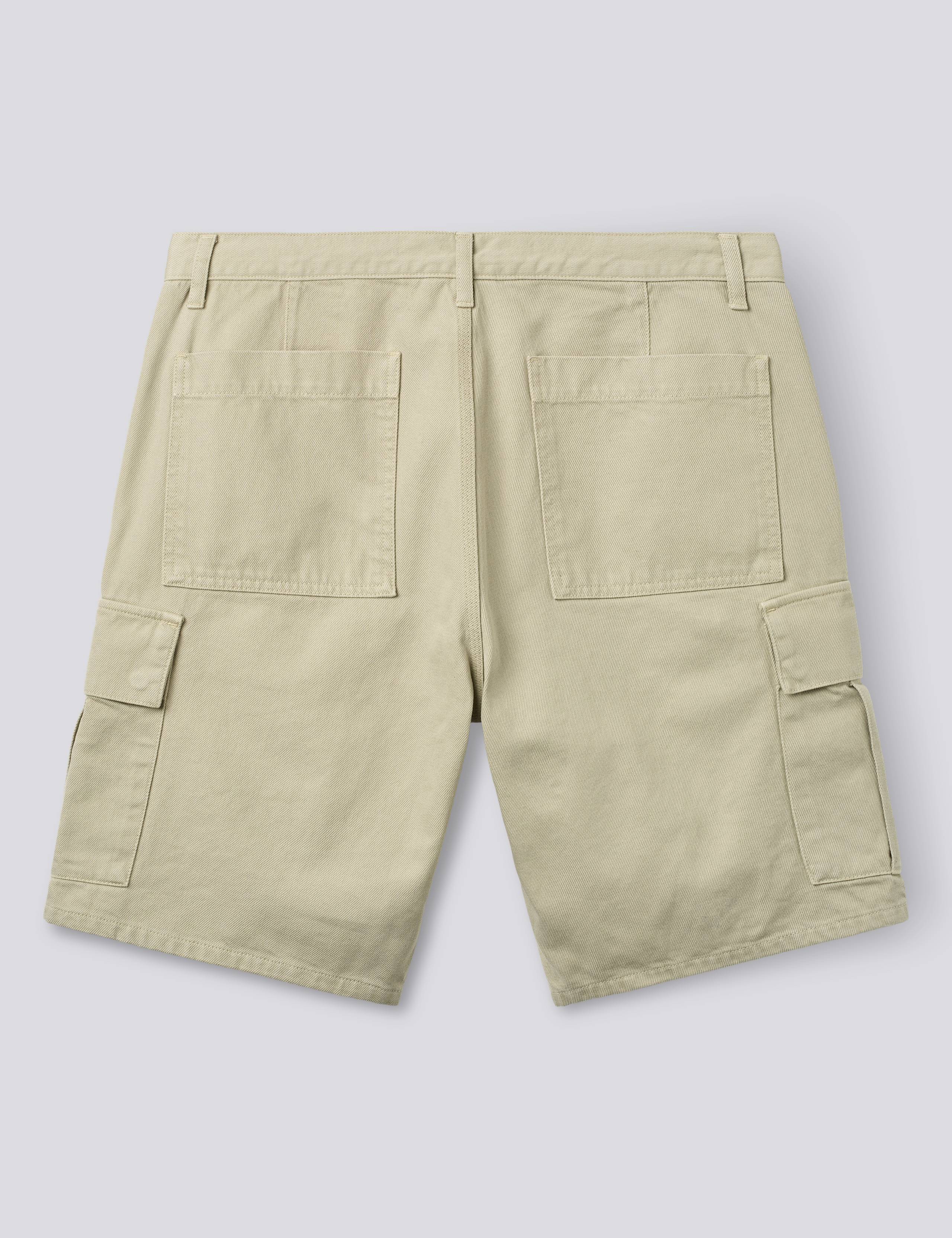 FLINT PAINTER SHORTS - CHALK - Image 5
