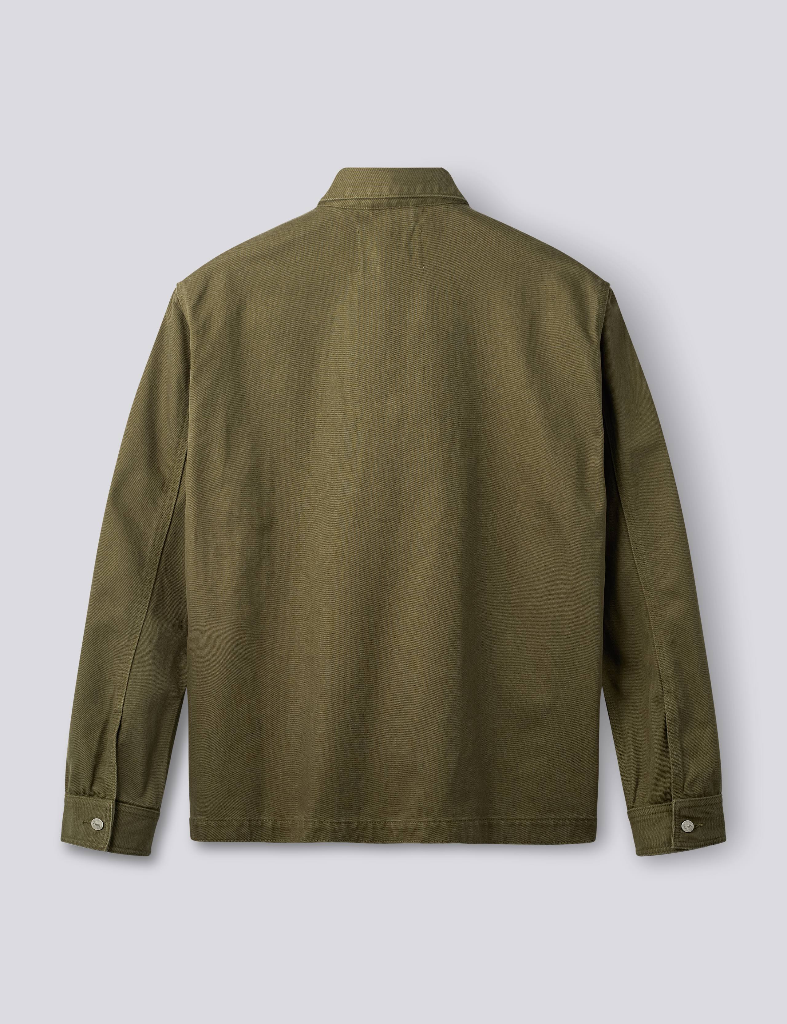FORAGER TWILL JACKET - ARMY - Image 5