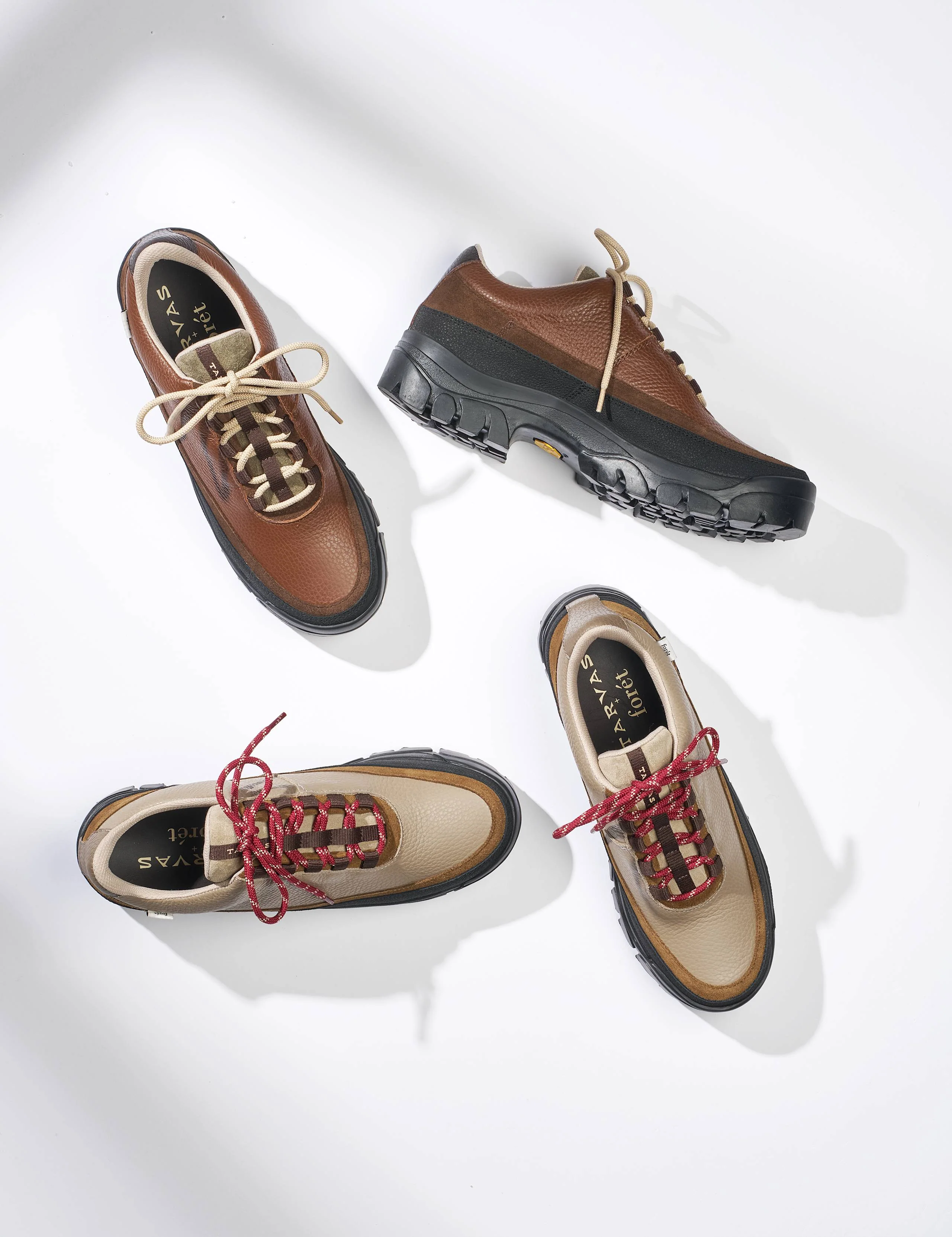 FORÉT + TARVAS EASY HIKER LEATHER - BROWN - Image 7