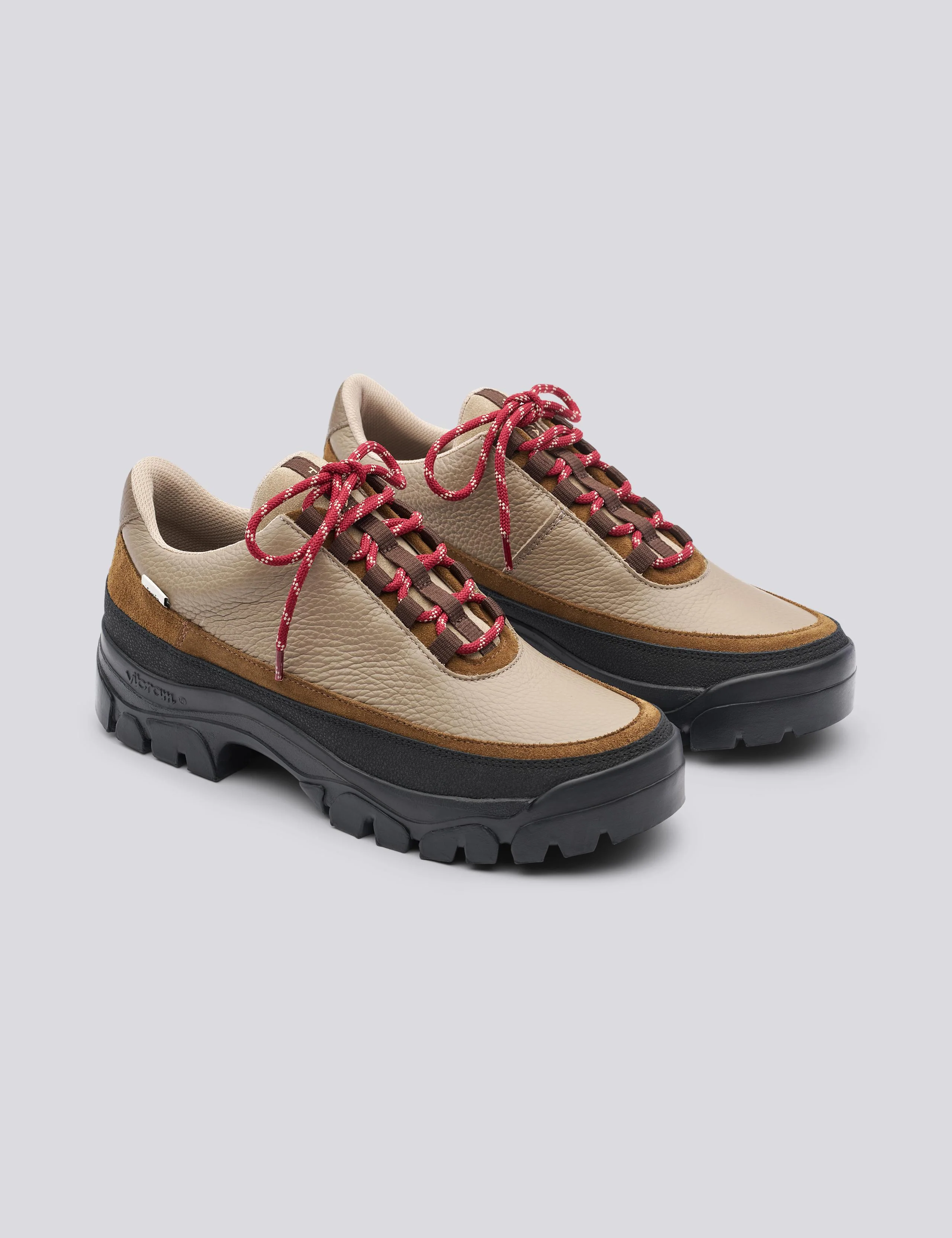 FORÉT + TARVAS EASY HIKER LEATHER - KHAKI - Image 5