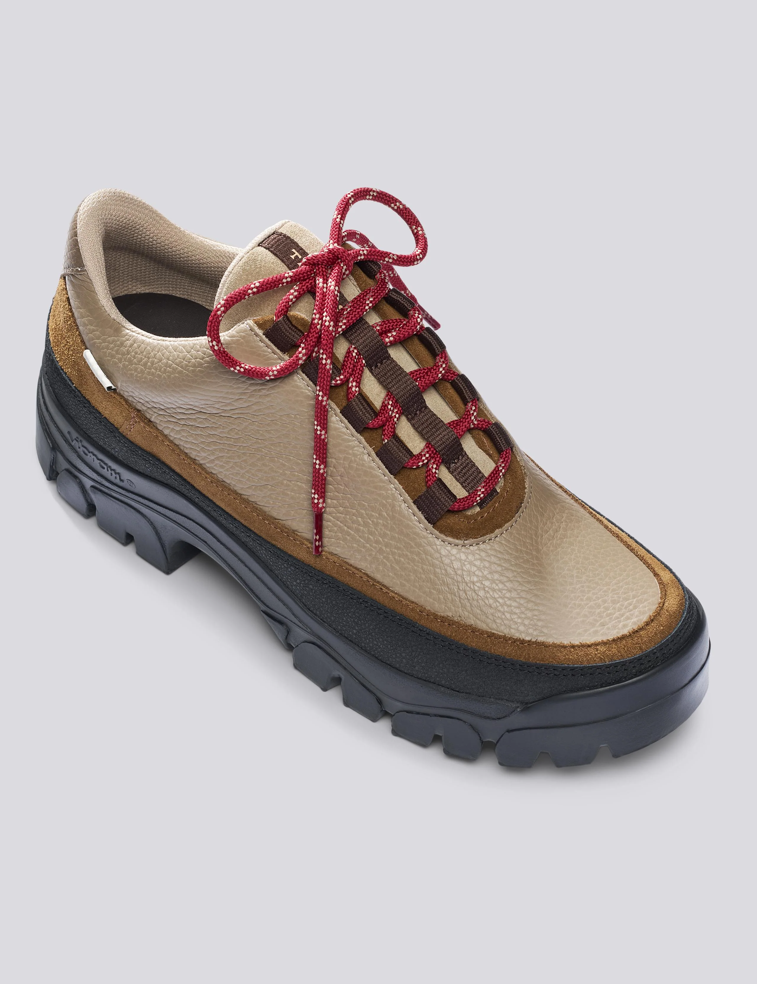 FORÉT + TARVAS EASY HIKER LEATHER - KHAKI - Image 7