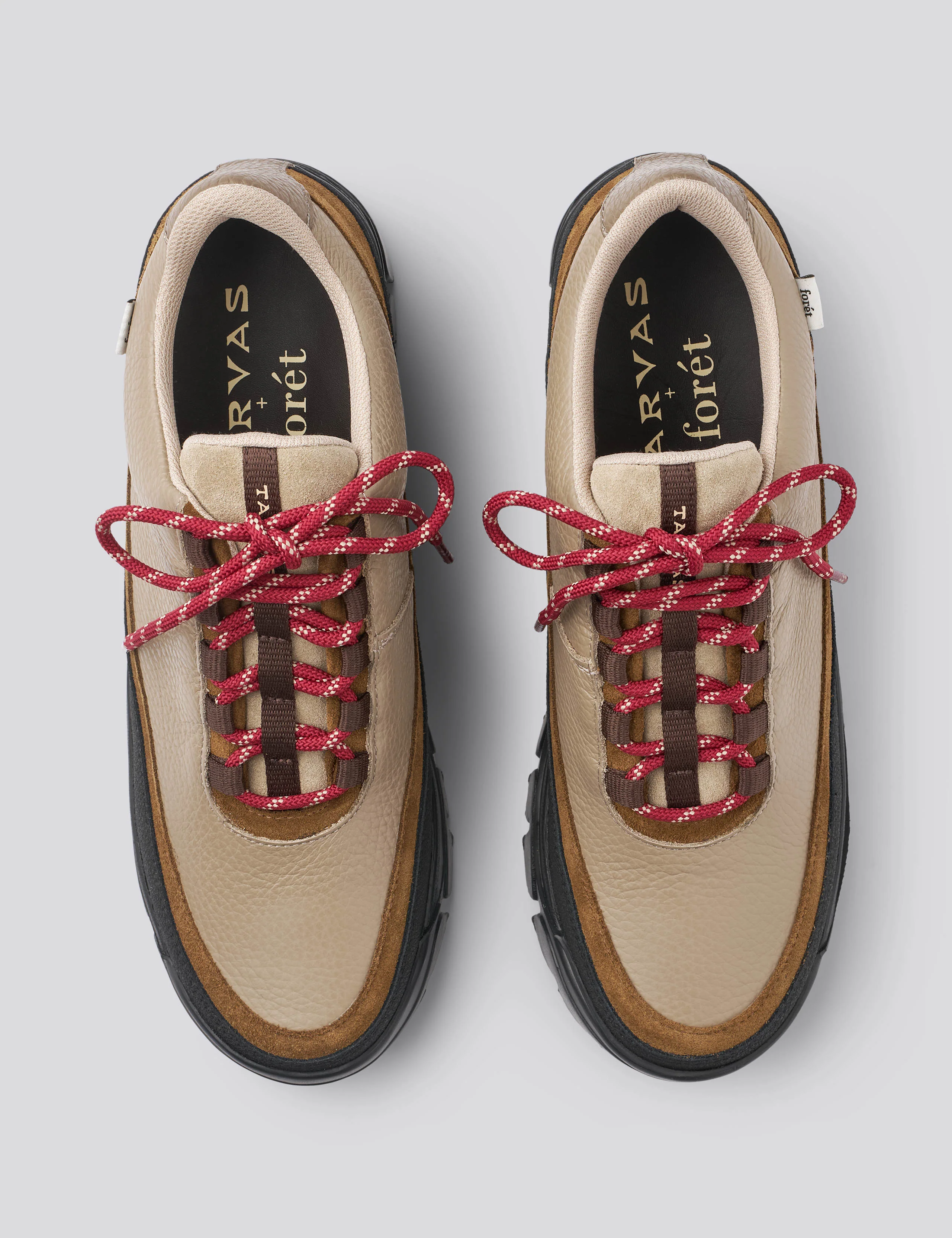 FORÉT + TARVAS EASY HIKER LEATHER - KHAKI - Image 9