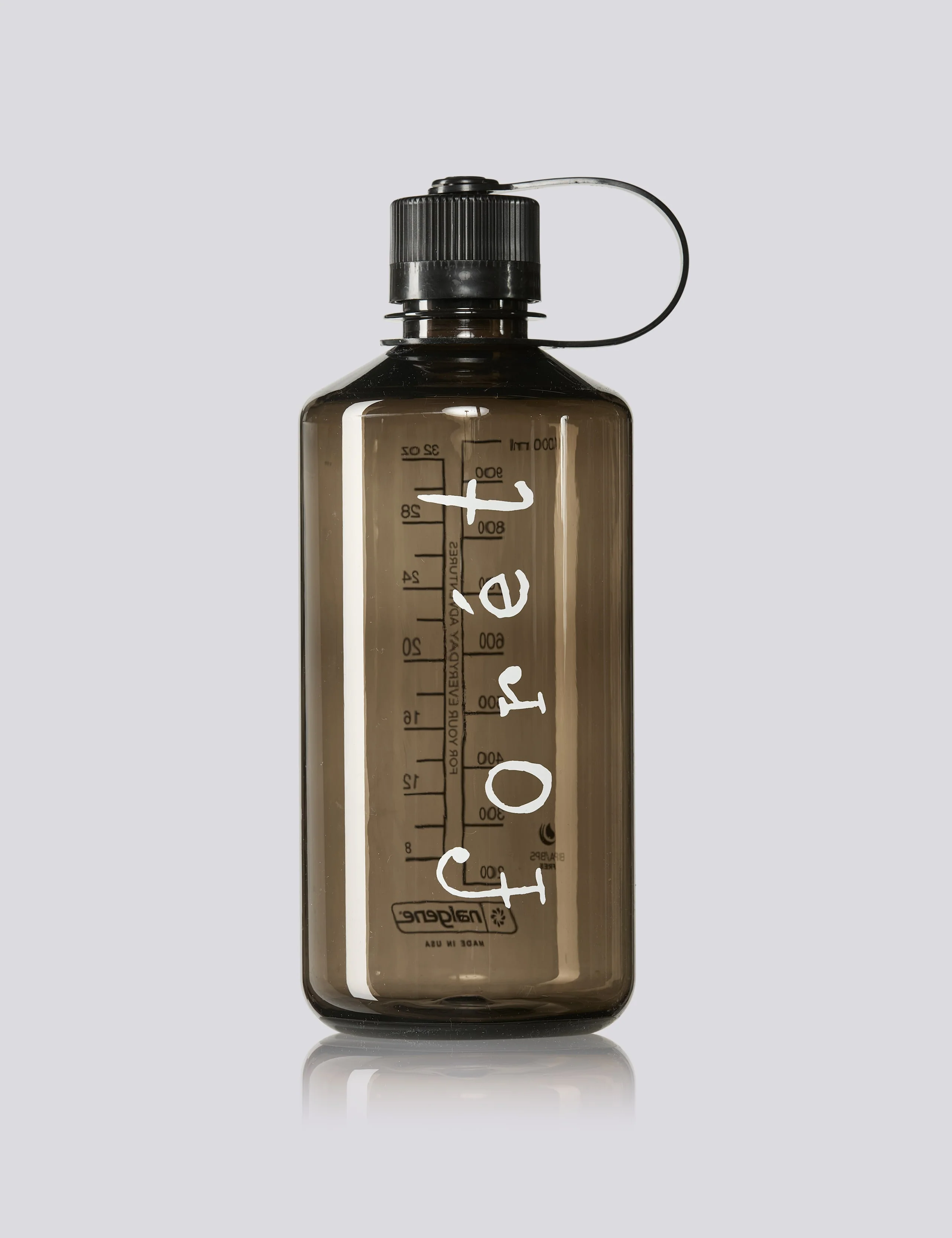 FORÉT x NALGENE NARROW BOTTLE 32oz - WOODSMAN/BLACK
