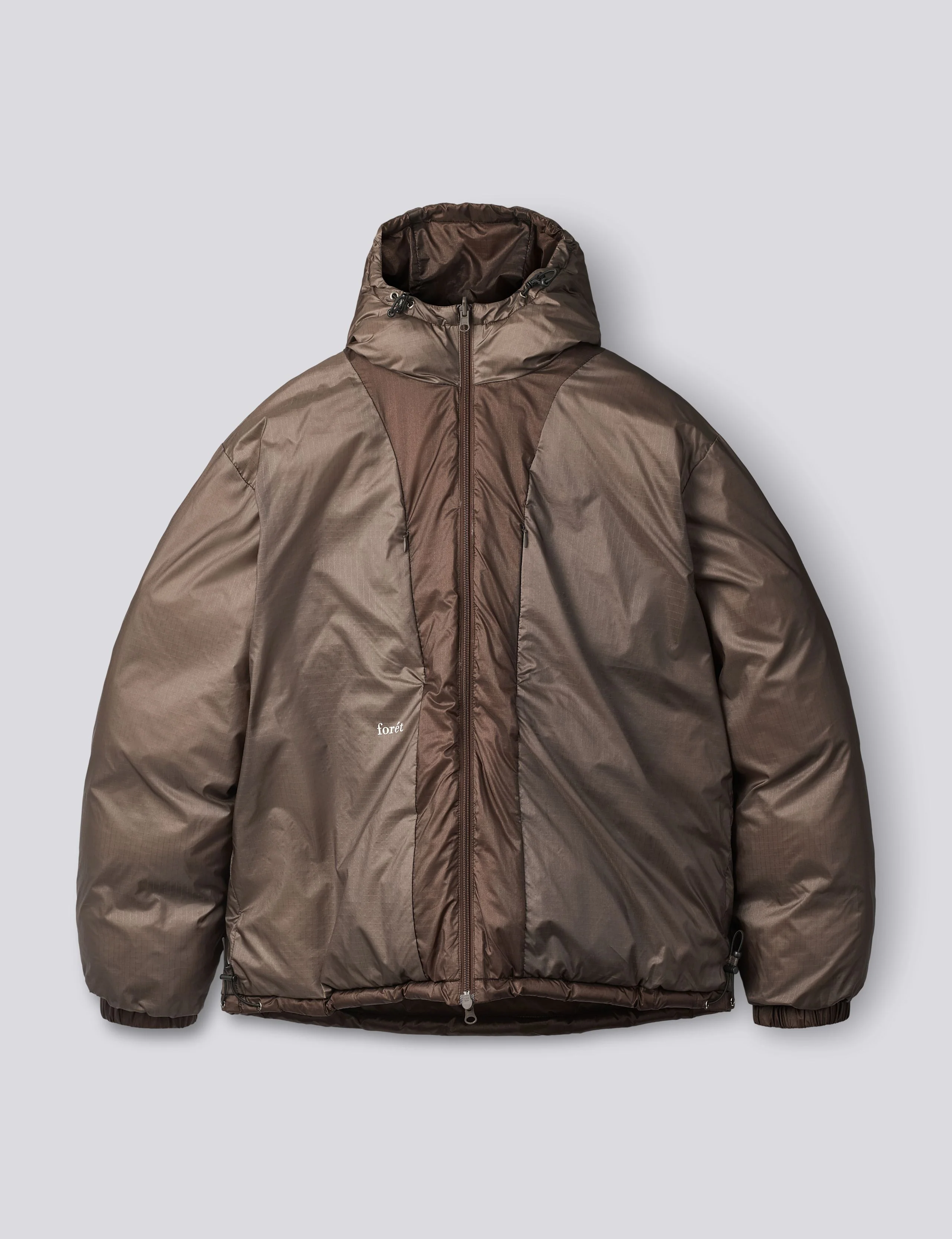 GRAIN REVERSIBLE PUFFER JACKET - BROWN - Image 3