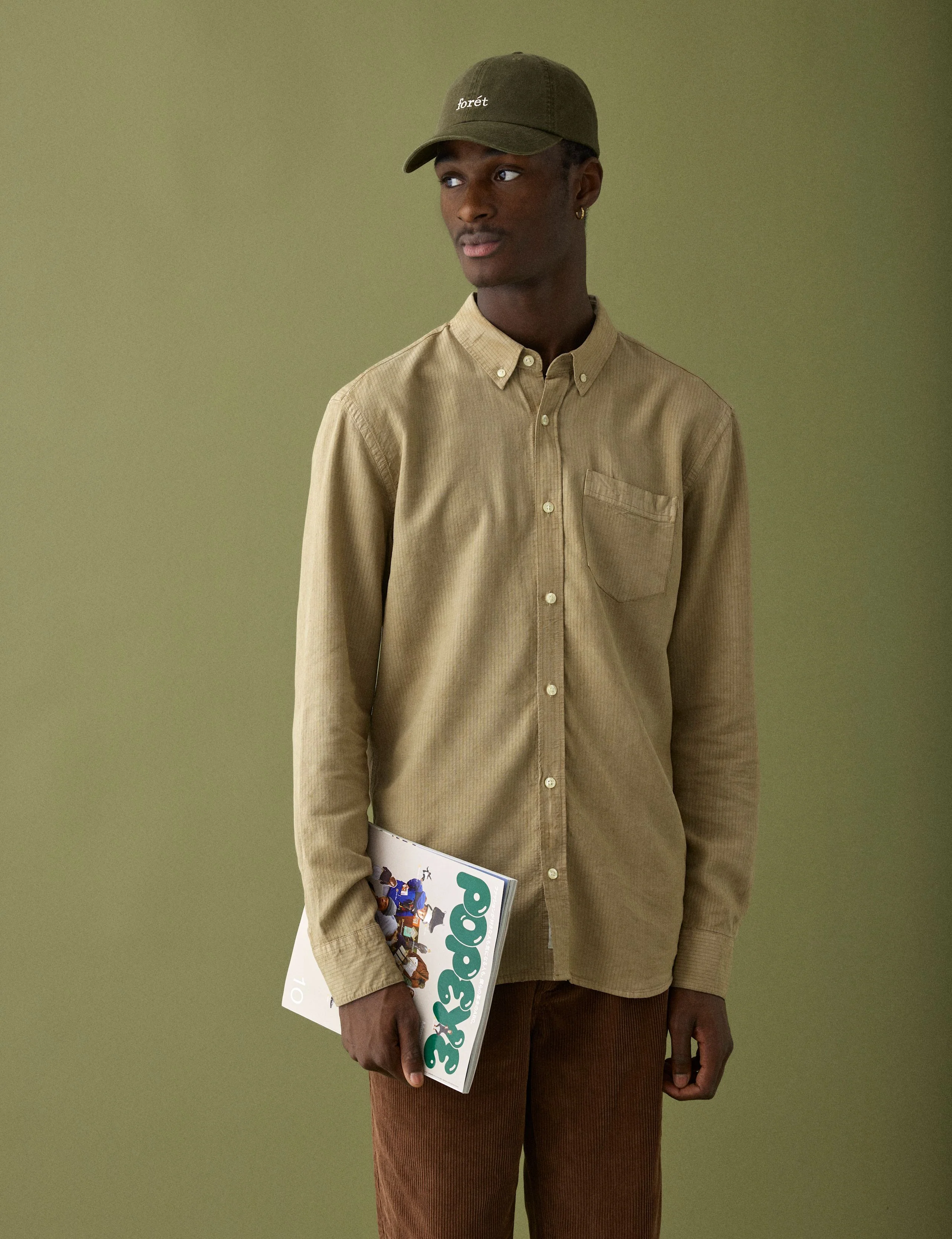 HAWK WASHED CAP - ARMY - Image 3
