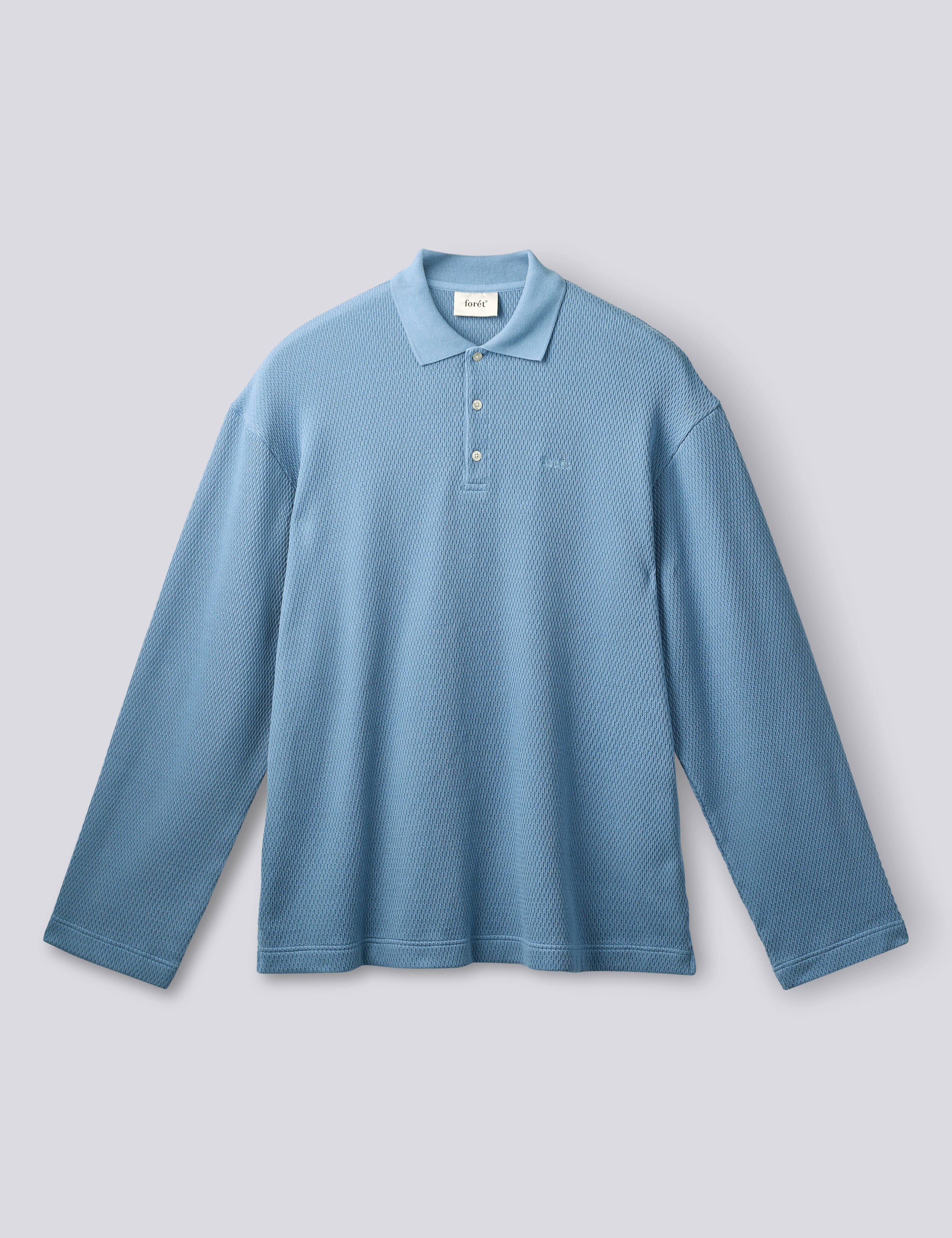 HERB POLO SWEATSHIRT - FORMAL BLUE