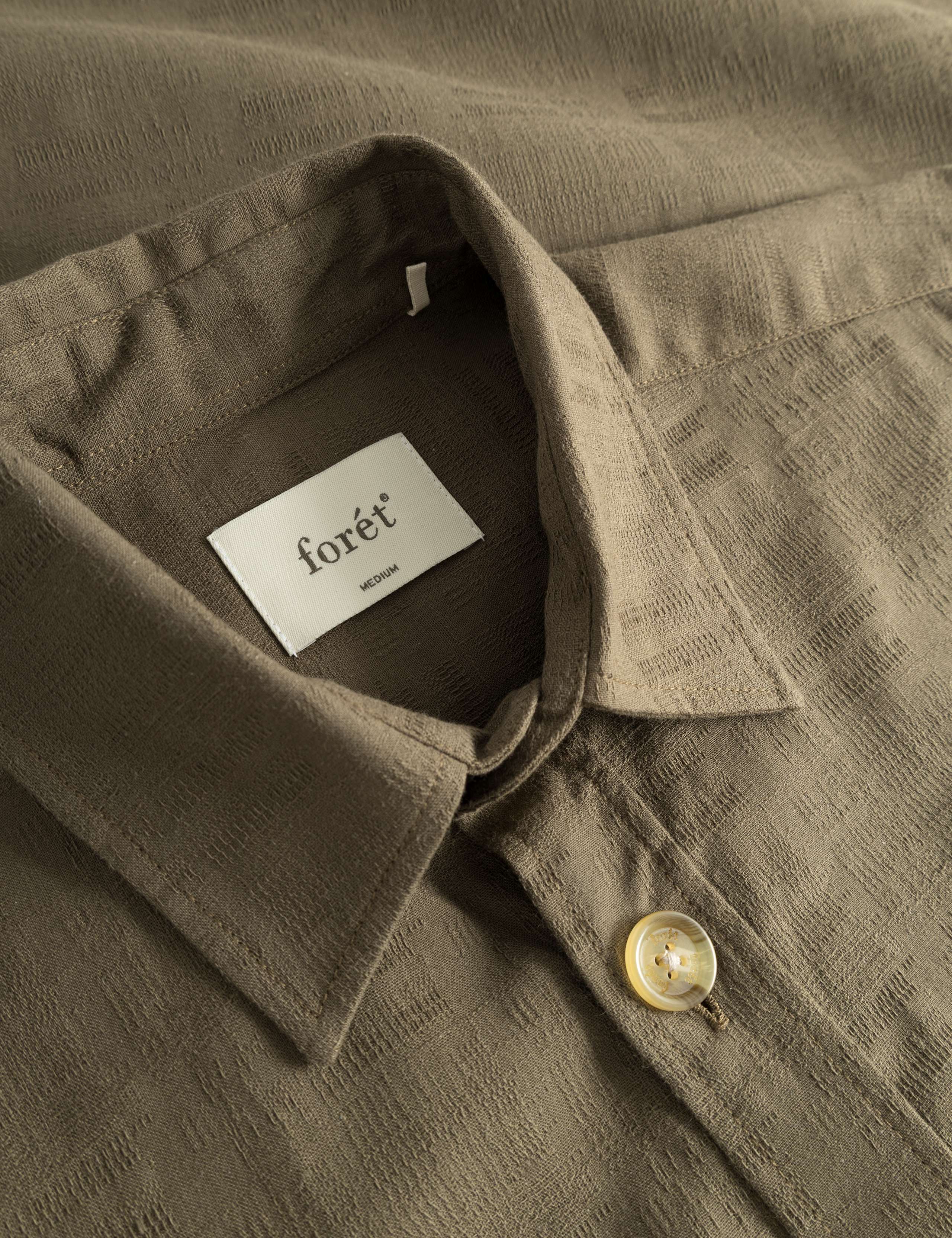 MAP JACQUARD SHIRT - ARMY - Image 3