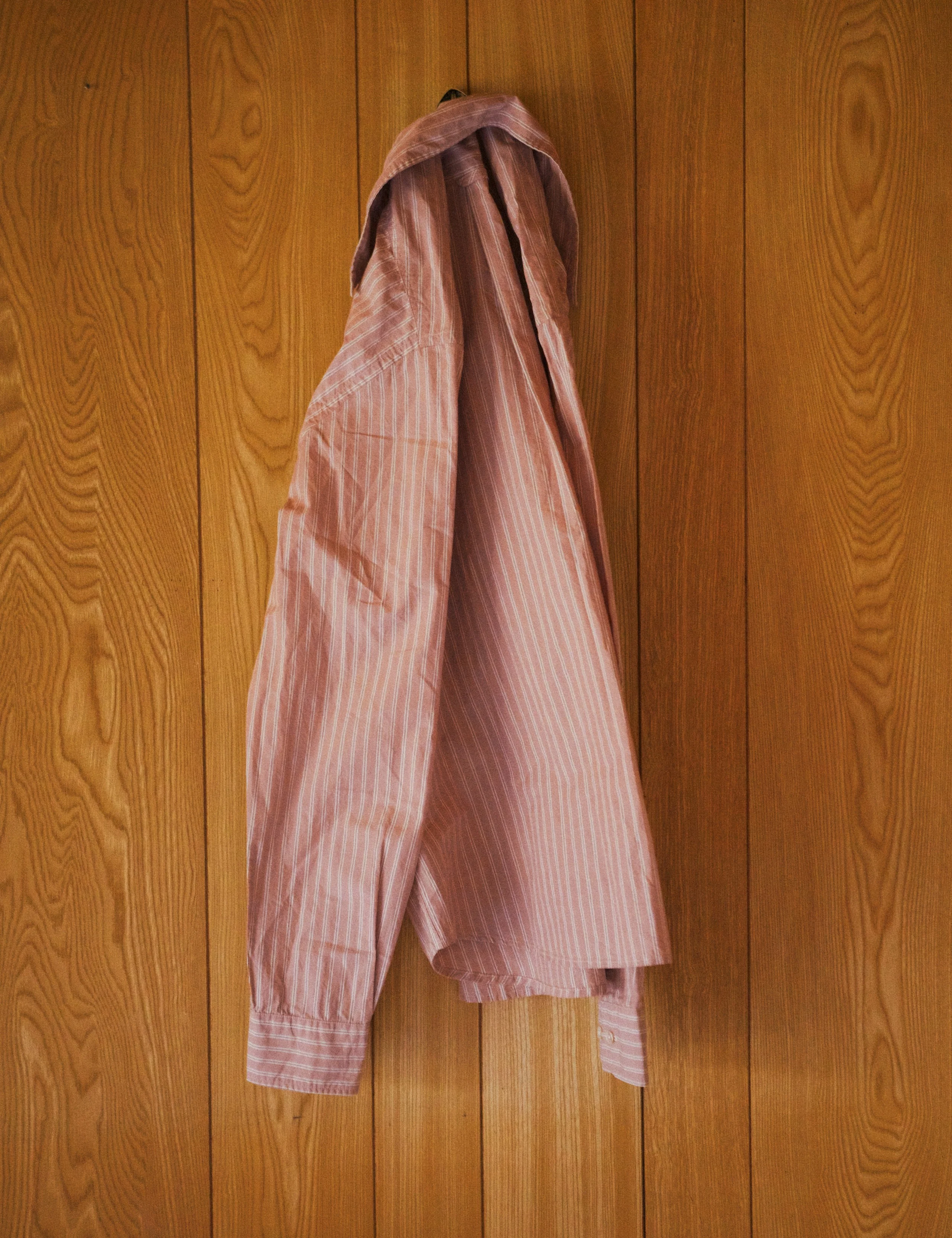 MAPLE REGULAR FIT POPLIN SHIRT - ROSE CLAY STRIPE - Image 3