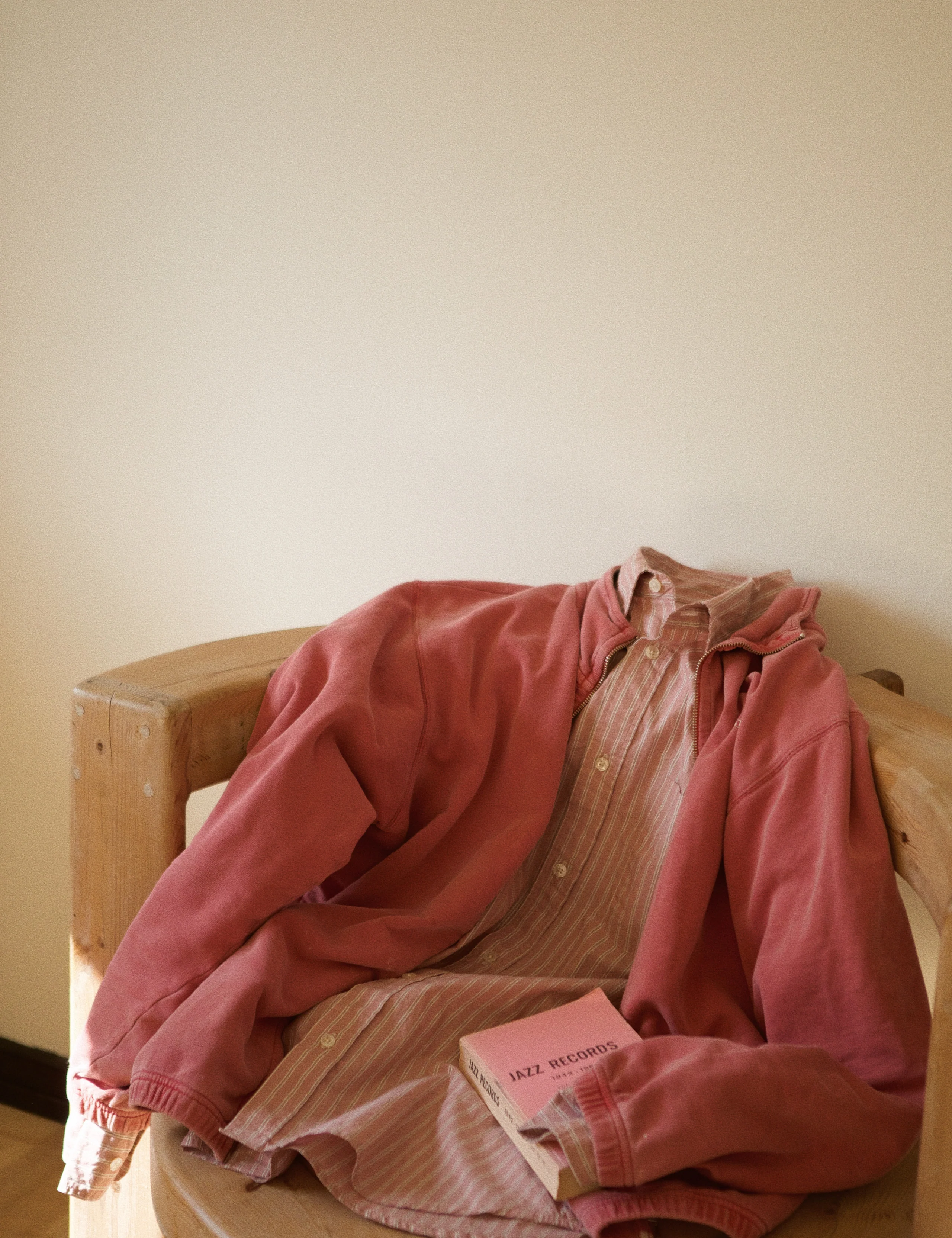 MAPLE REGULAR FIT POPLIN SHIRT - ROSE CLAY STRIPE - Image 4