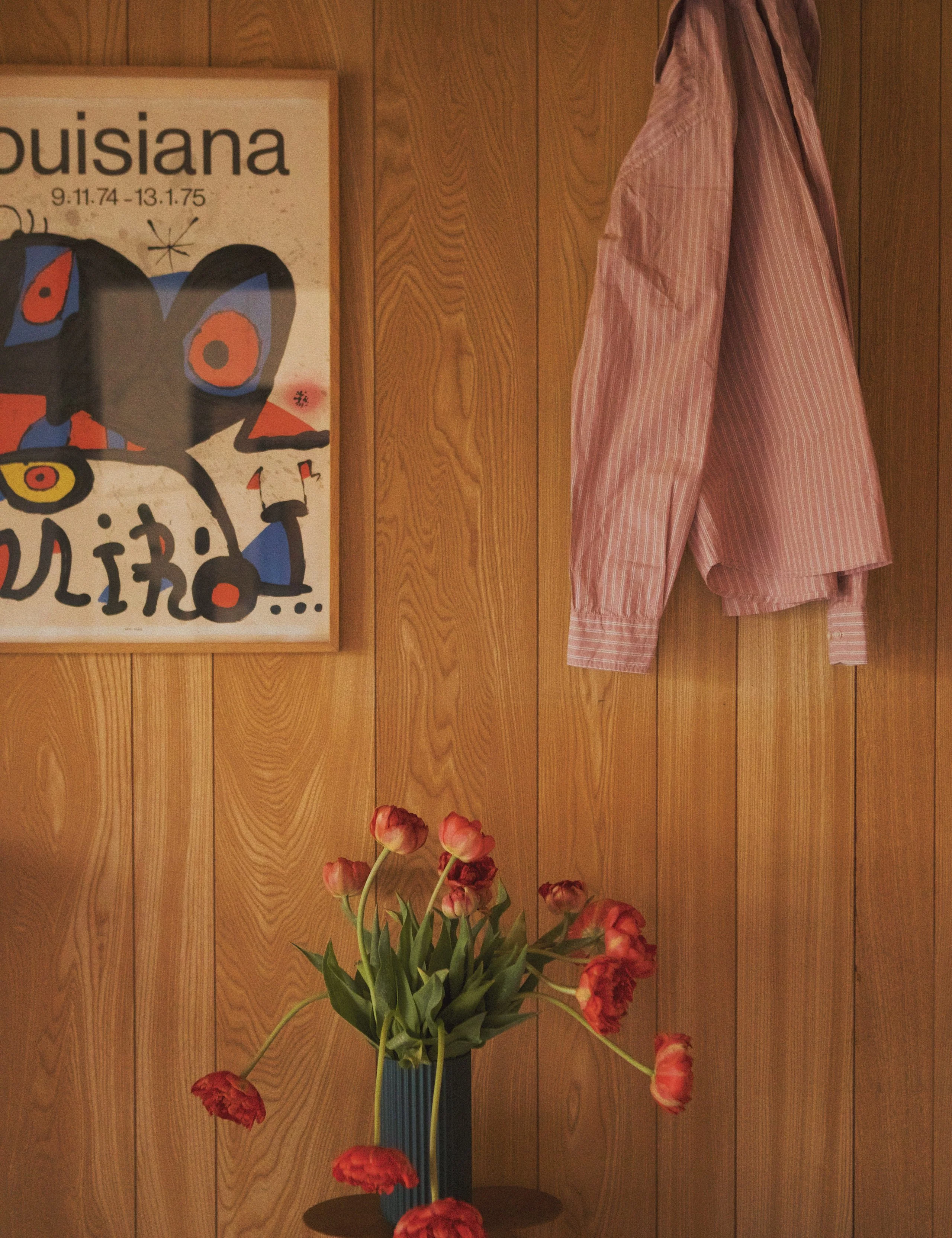 MAPLE REGULAR FIT POPLIN SHIRT - ROSE CLAY STRIPE - Image 5