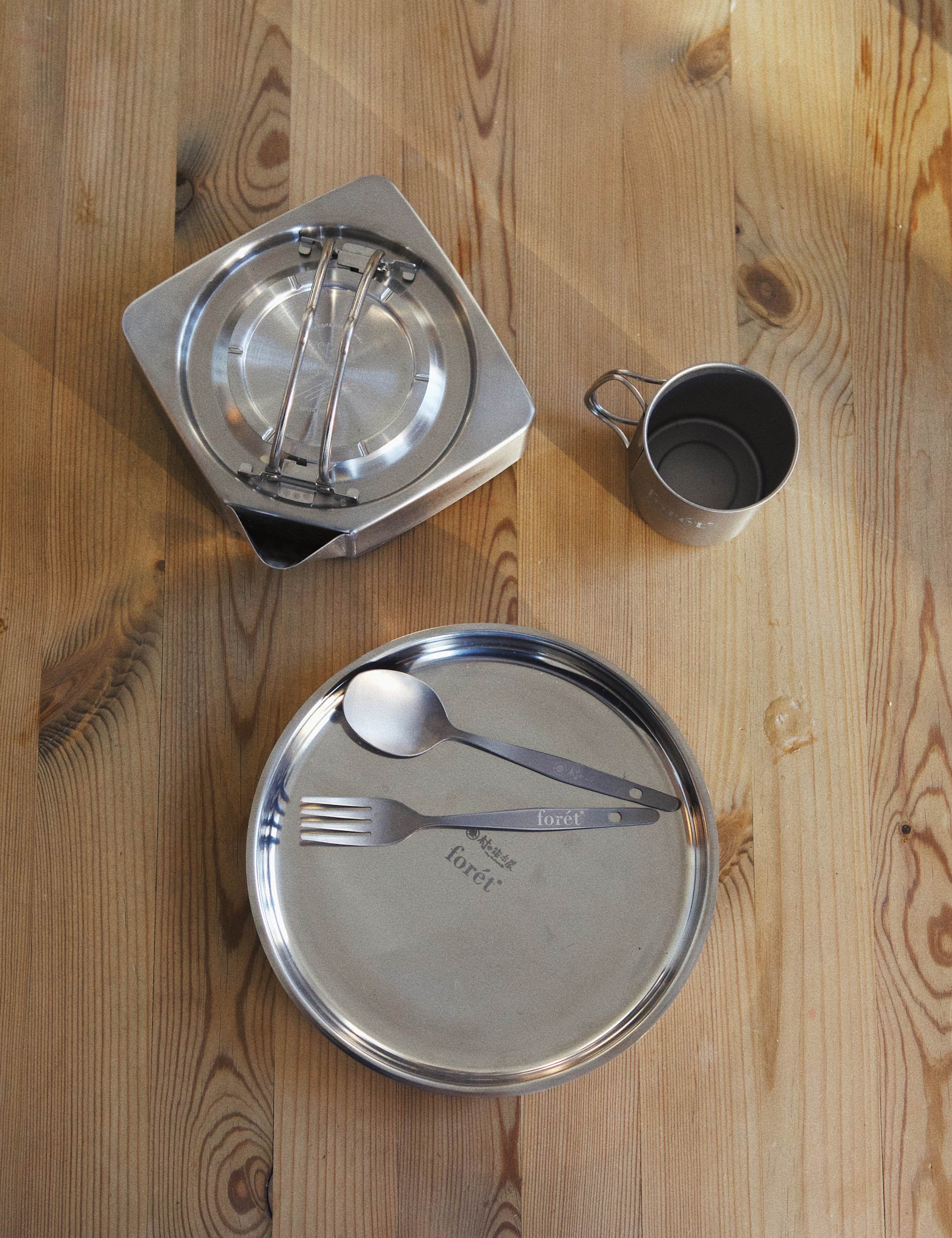 MURANOKAJIYA X FORÉT -  SQUARE KETTLE - STAINLESS STEEL - Image 3