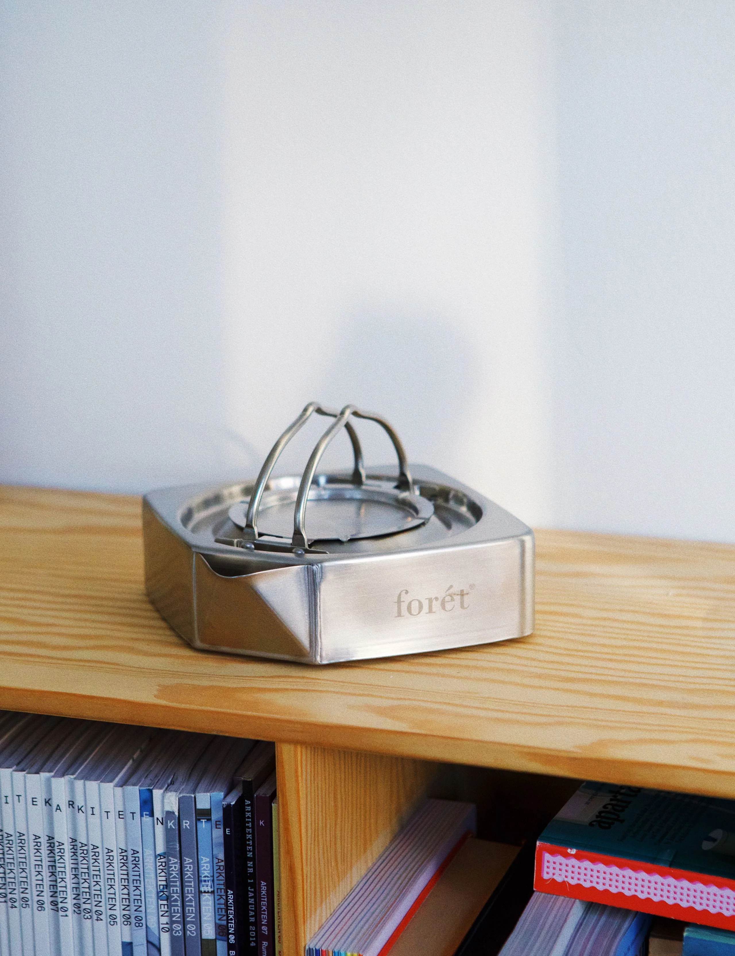 MURANOKAJIYA X FORÉT -  SQUARE KETTLE - STAINLESS STEEL - Image 4