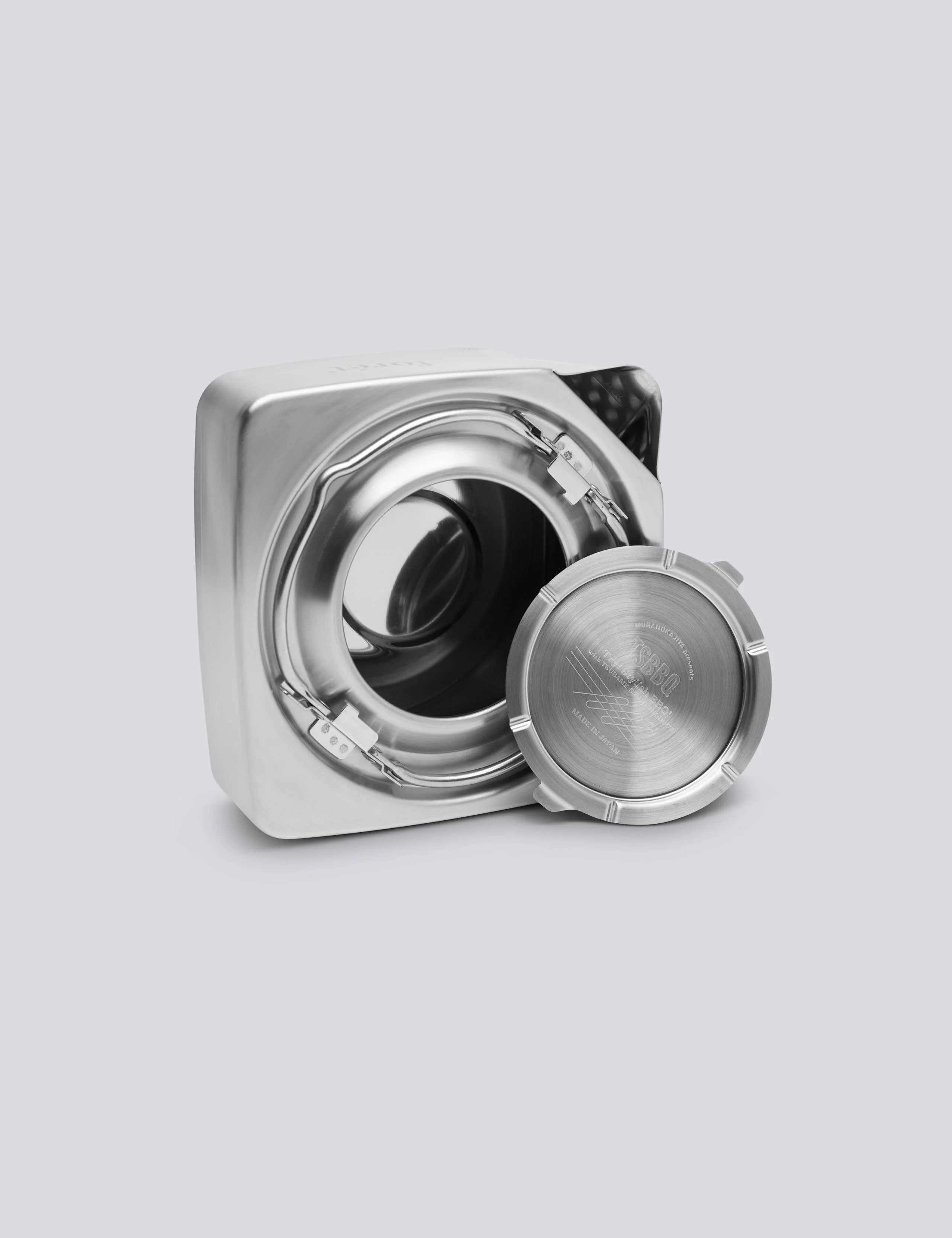 MURANOKAJIYA X FORÉT -  SQUARE KETTLE - STAINLESS STEEL - Image 5