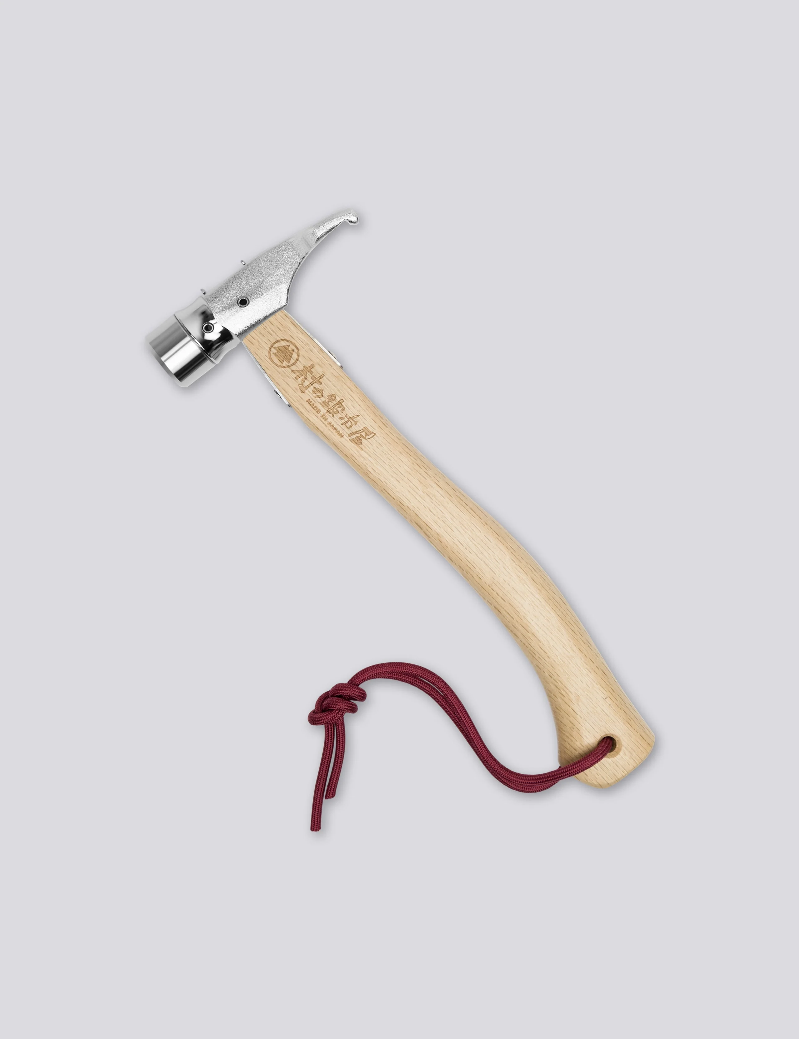 MURANOKAJIYA X FORÉT -  STEEL HEAD PEG HAMMER - OAK - Image 4