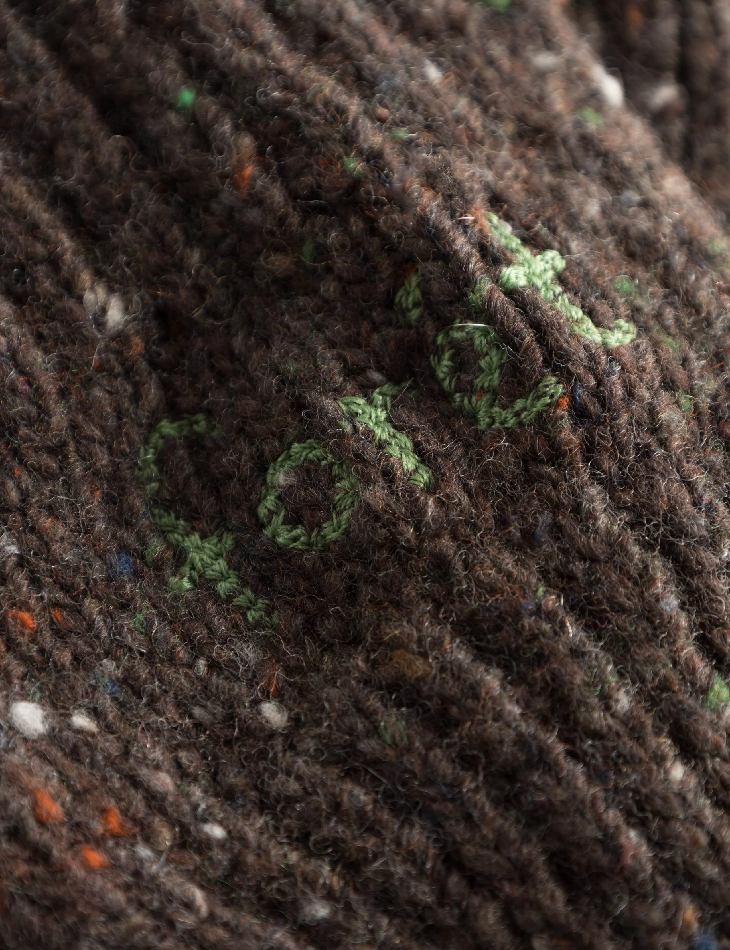 NEO PUZZLE GLOVES - BROWN - Image 2