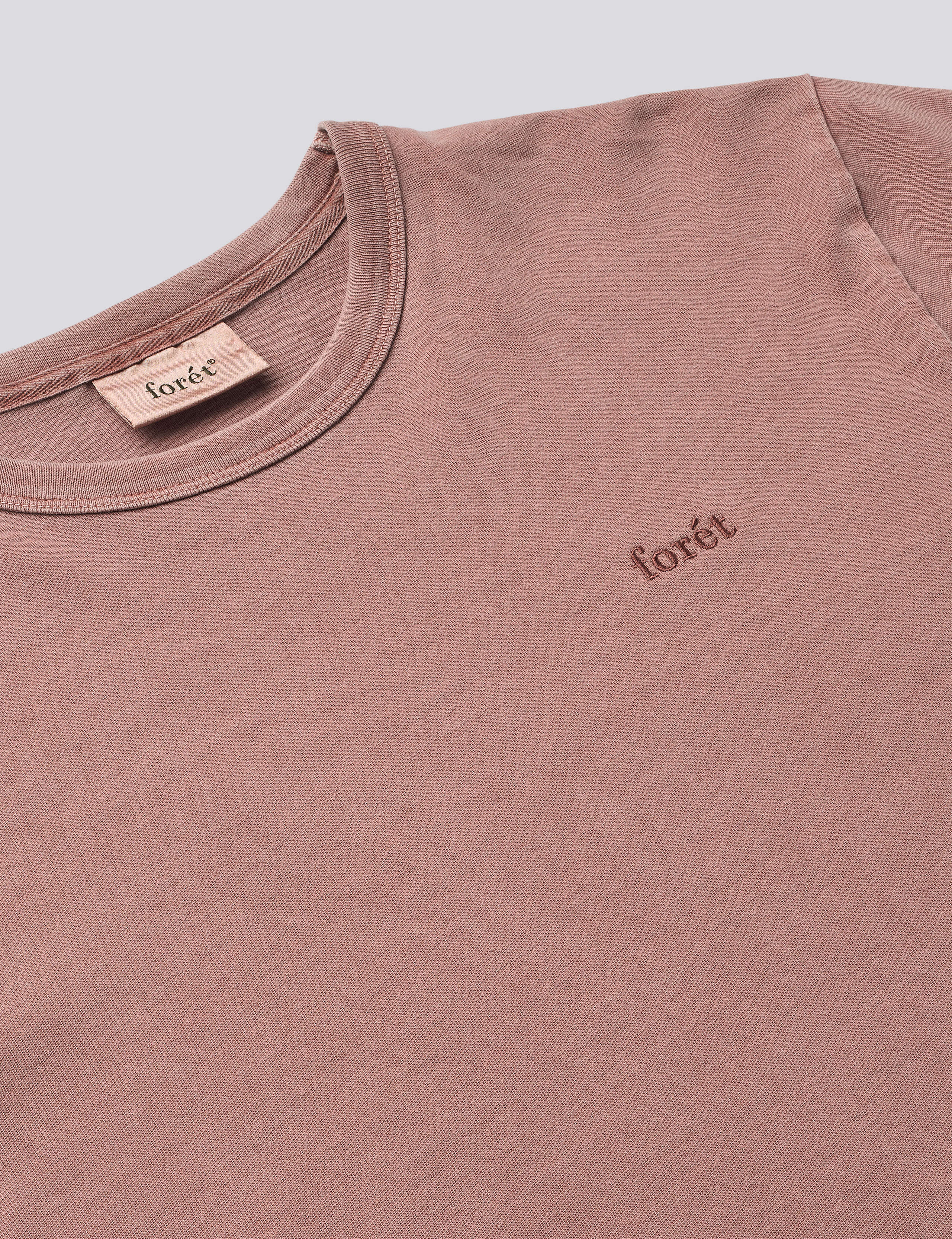 OAK PIGMENT DYE T-SHIRT - ROSE CLAY - Image 2