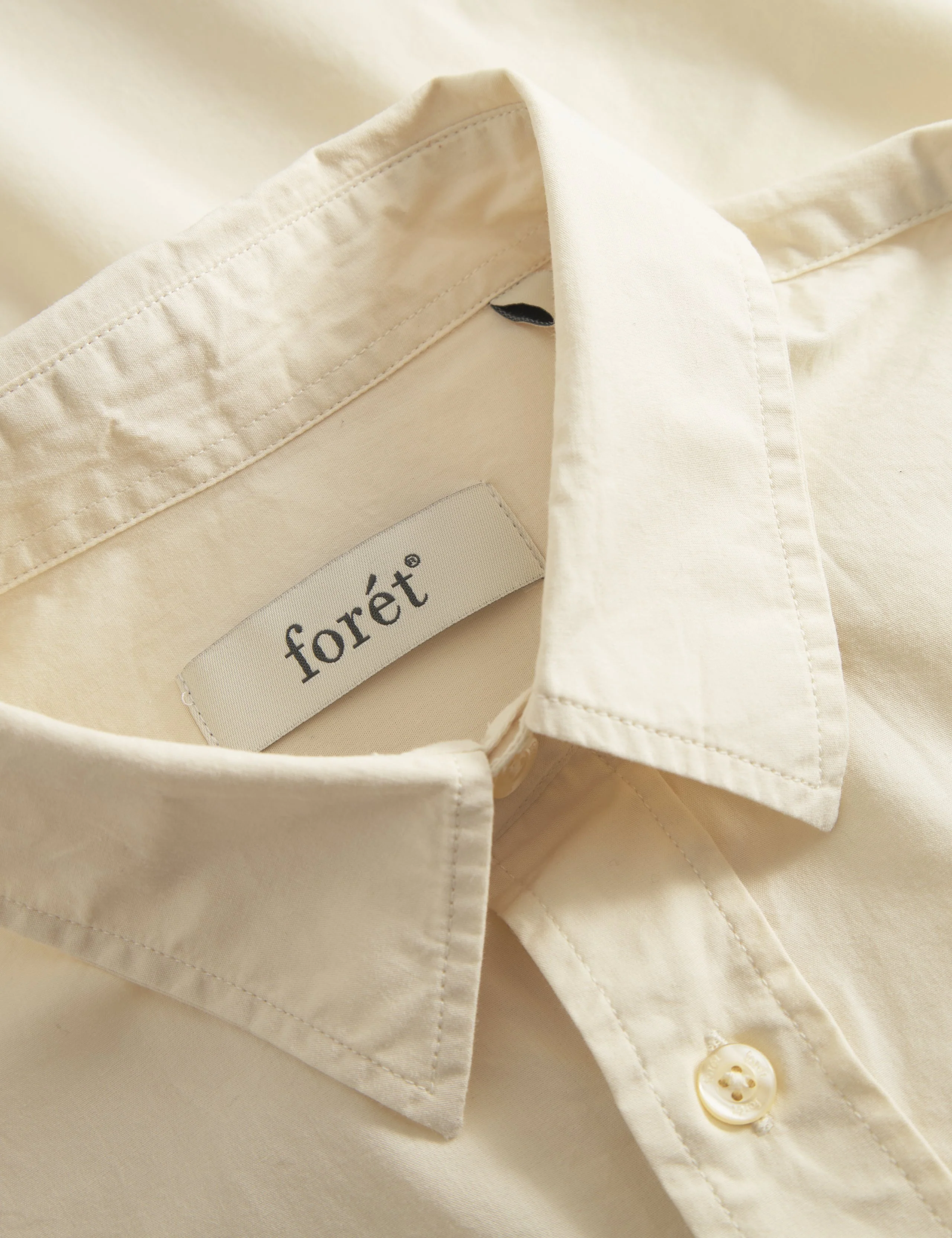 REST SHIRT - CLOUD/BROWN STRIPE - Image 6
