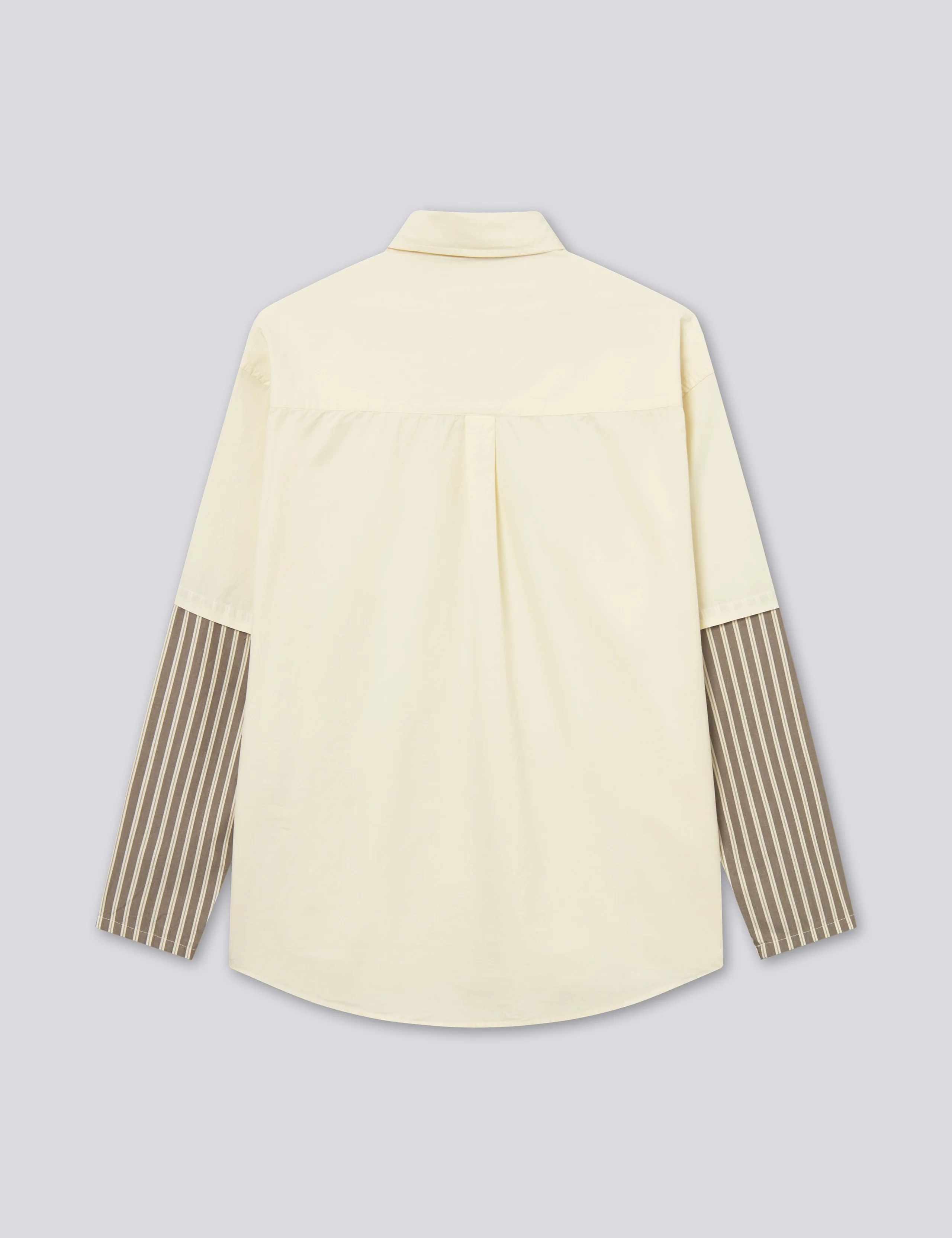 REST SHIRT - CLOUD/BROWN STRIPE - Image 7