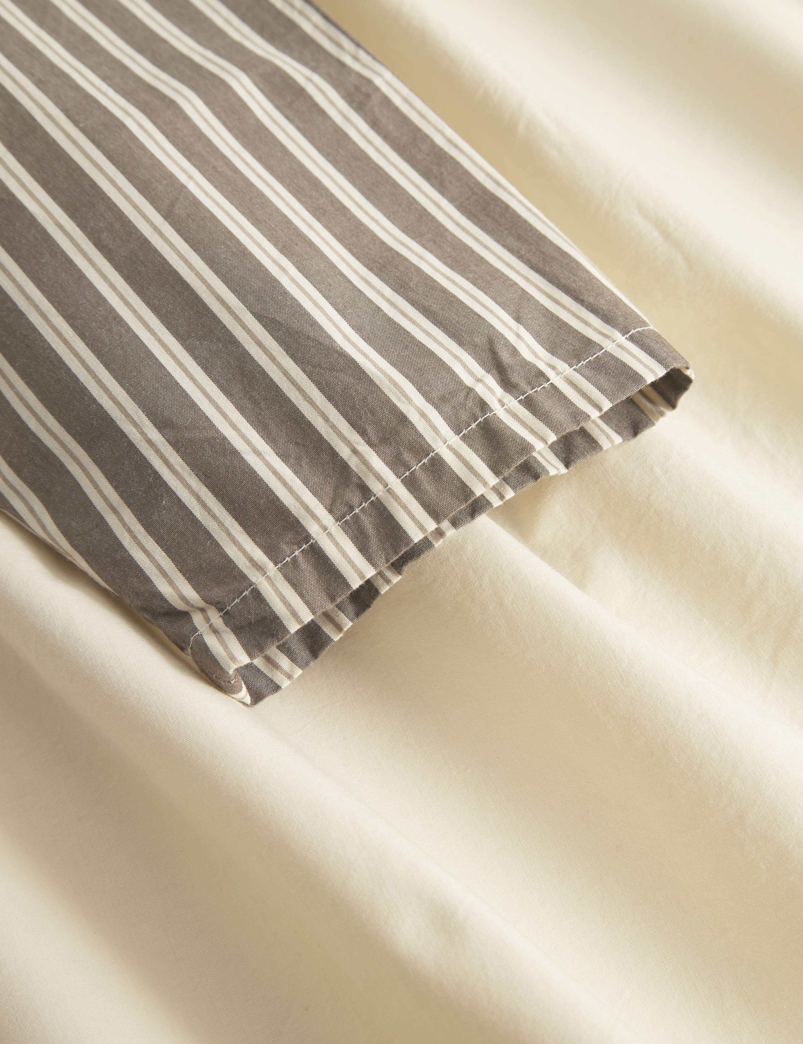 REST SHIRT - CLOUD/BROWN STRIPE - Image 8