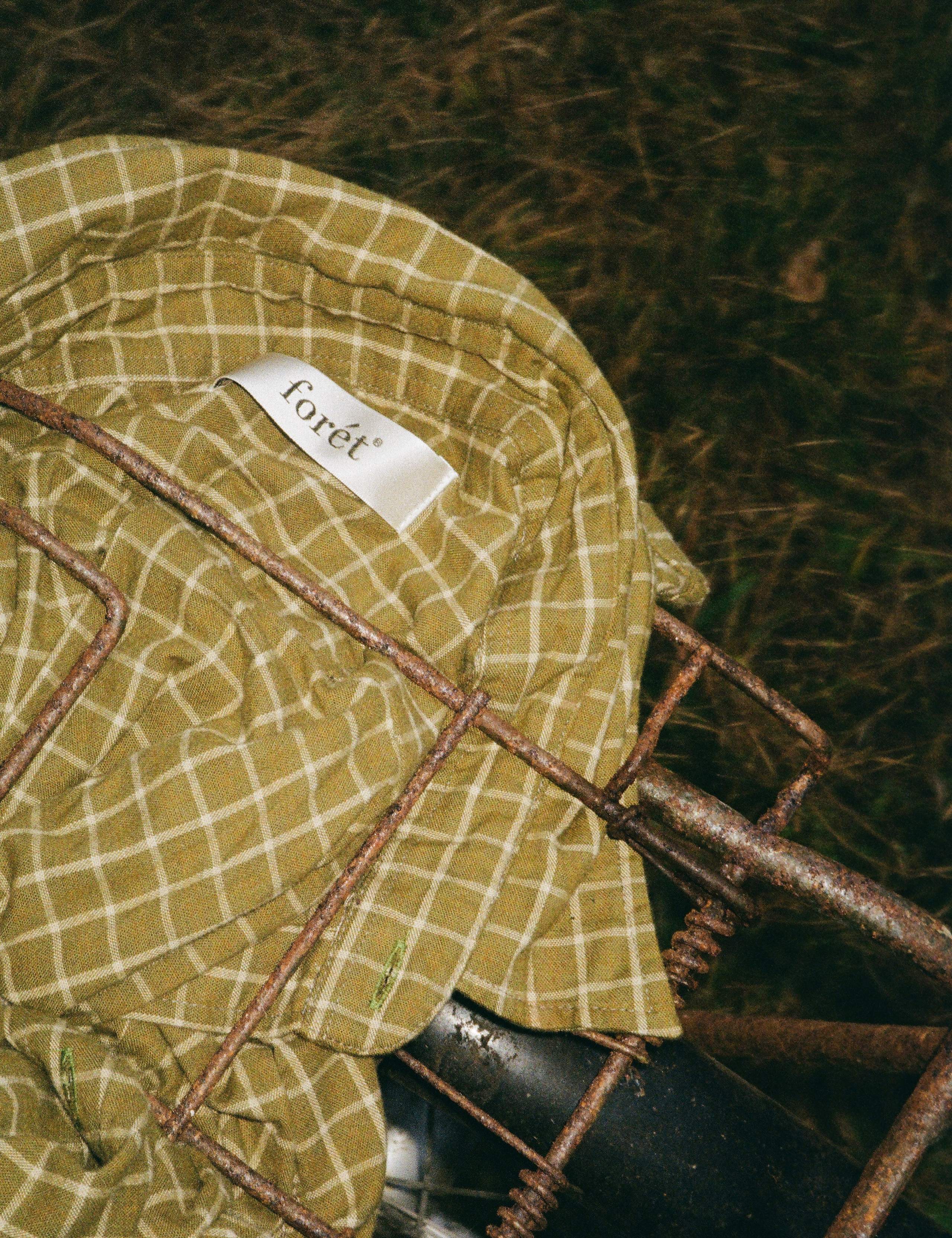 RIDGE REGULAR FIT FLANNEL SHIRT - THYME CHECK - Image 4