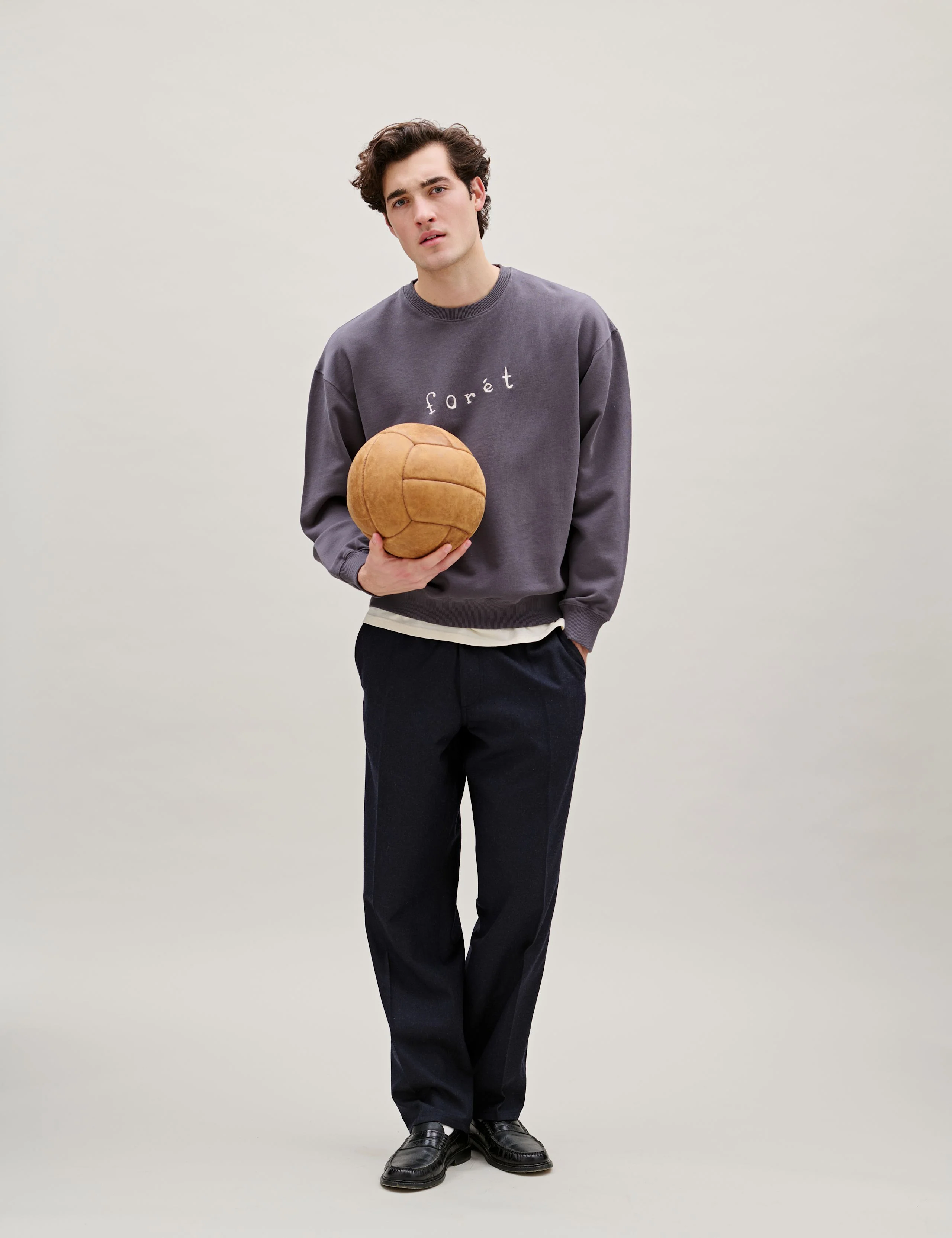 ROPE SWEATSHIRT - GREY - Image 2