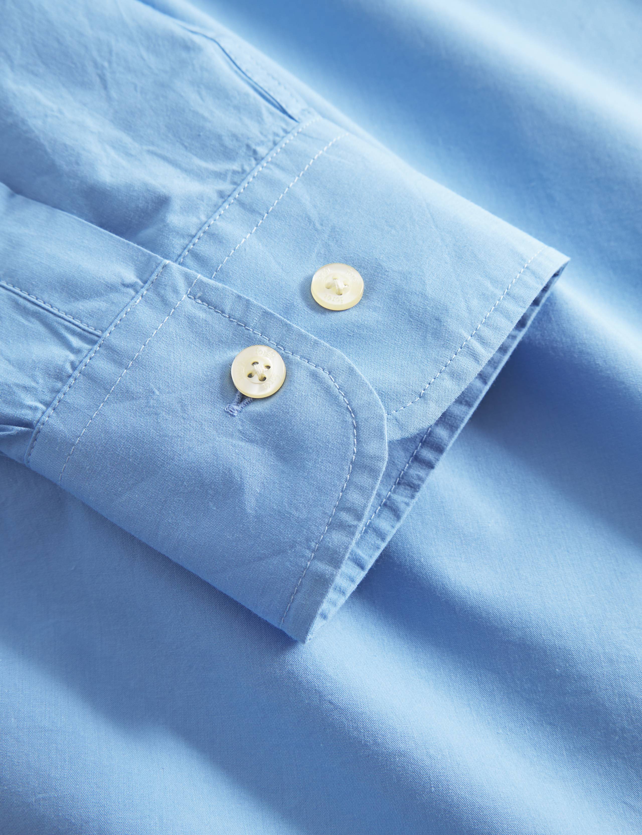 ROSE POPLIN SHIRT - LIGHT BLUE - Image 6