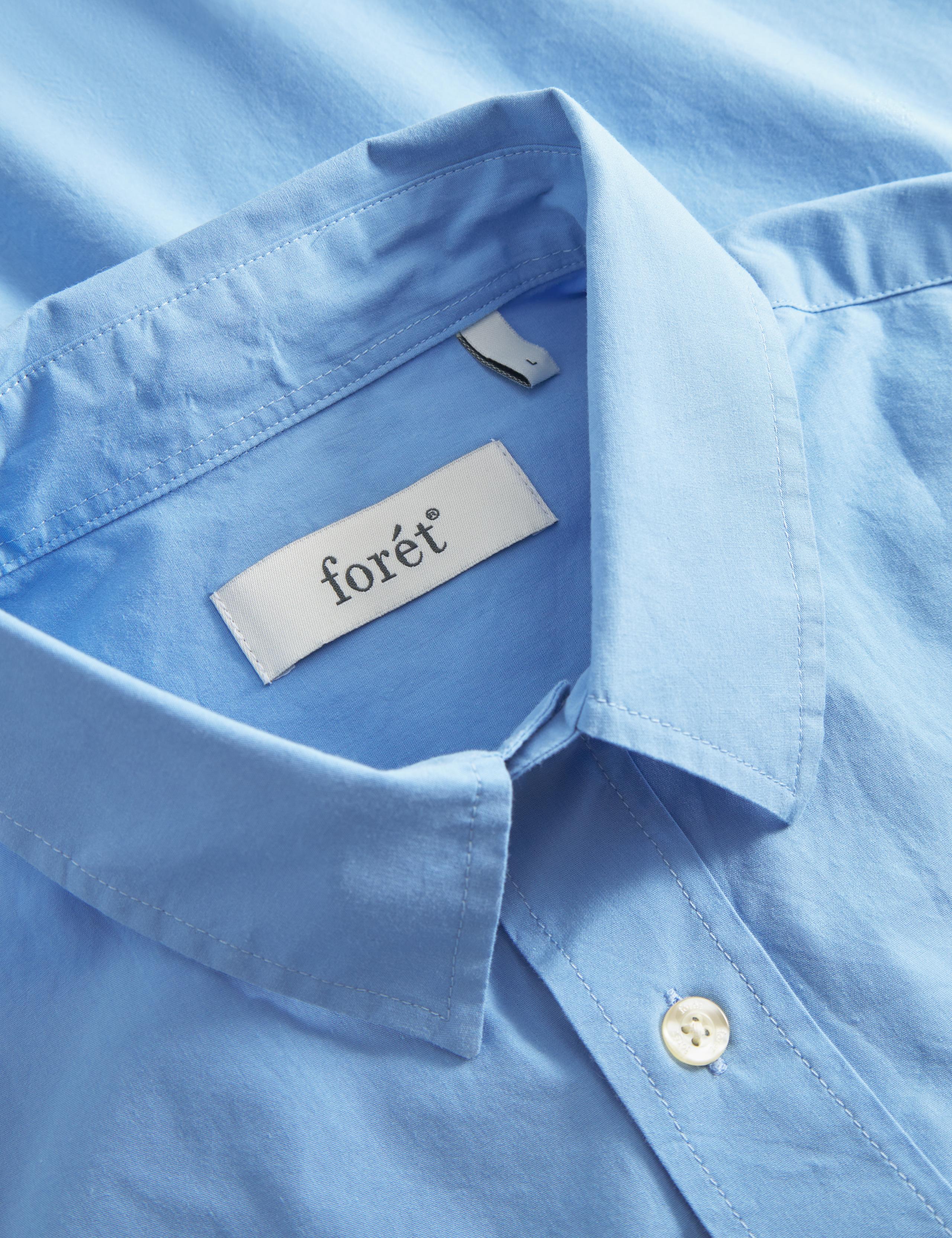 ROSE POPLIN SHIRT - LIGHT BLUE - Image 8